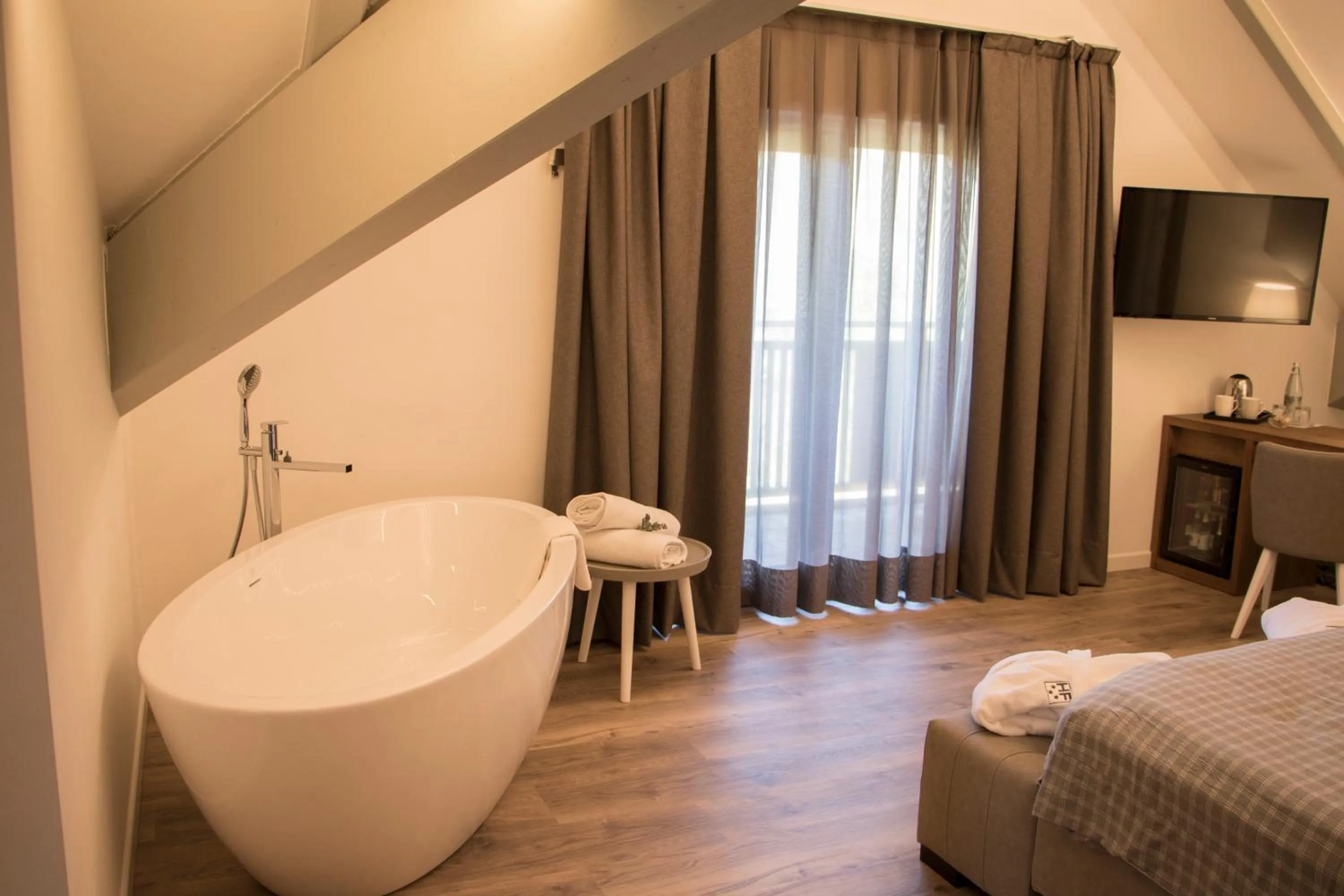 Bed in Hotel Florida