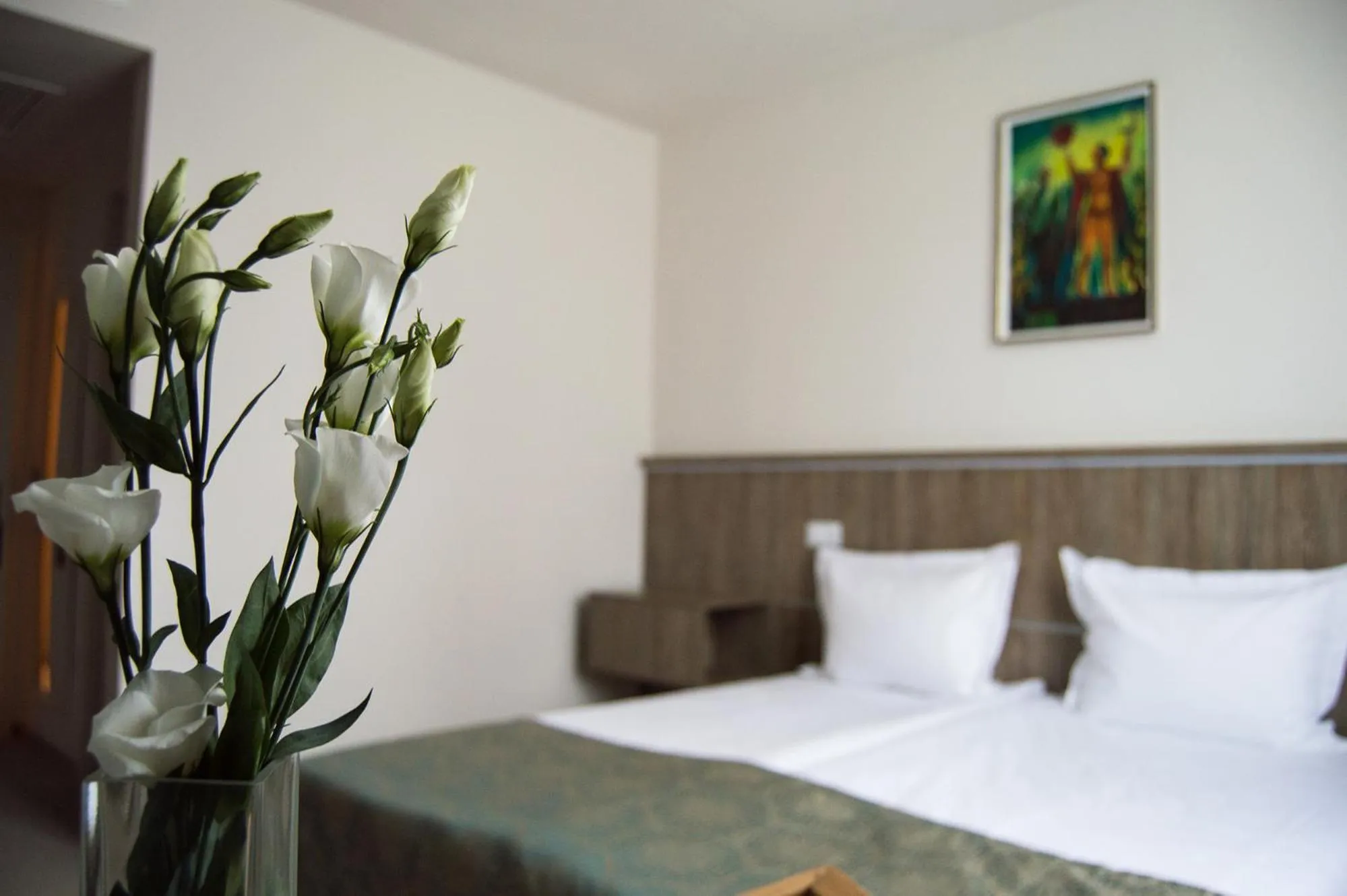 Photo of the whole room, Bed in Fidelitas Hotel