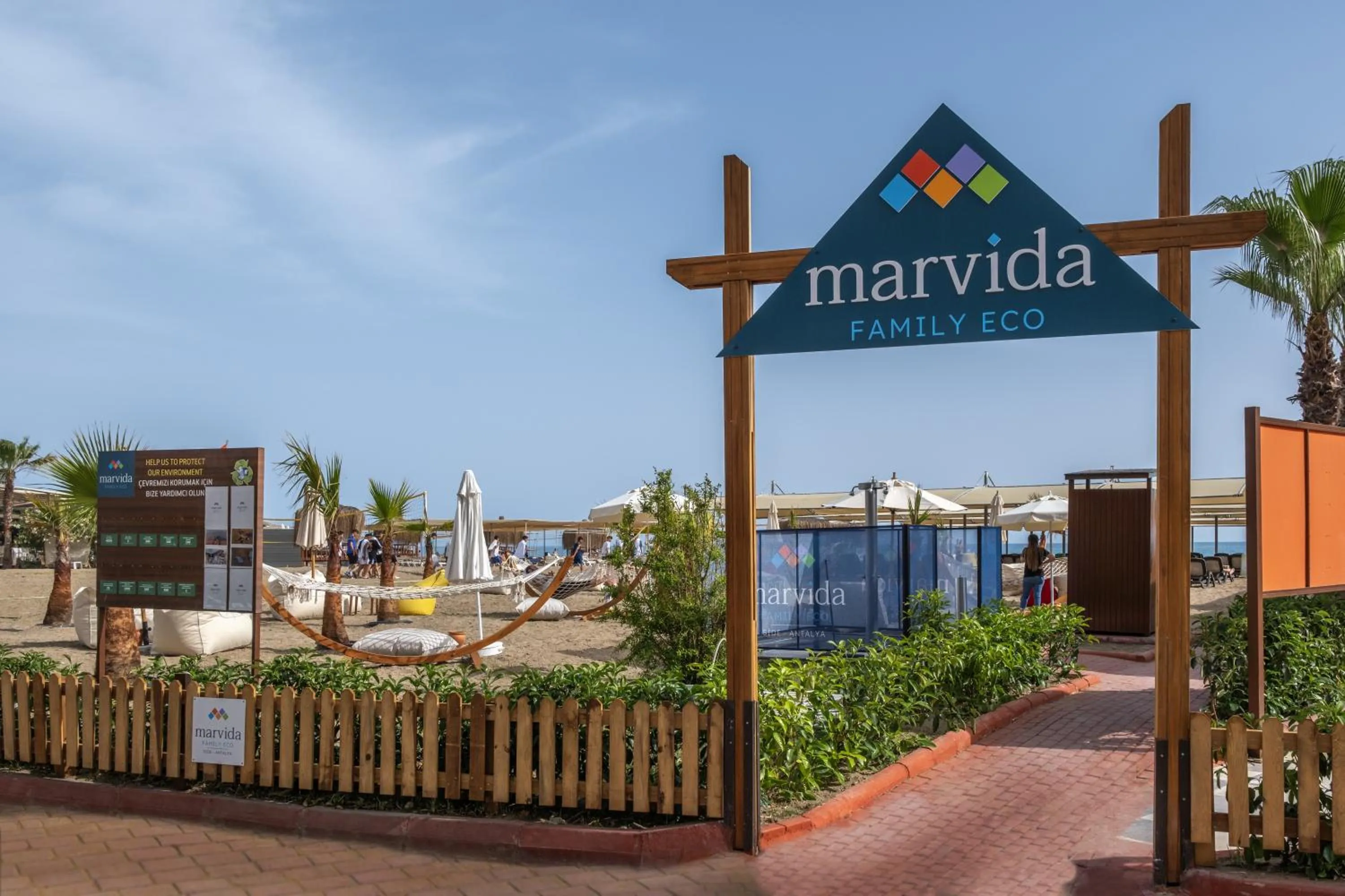 Beach in Marvida Family Eco - Ultra All Inclusive & Kids Concept