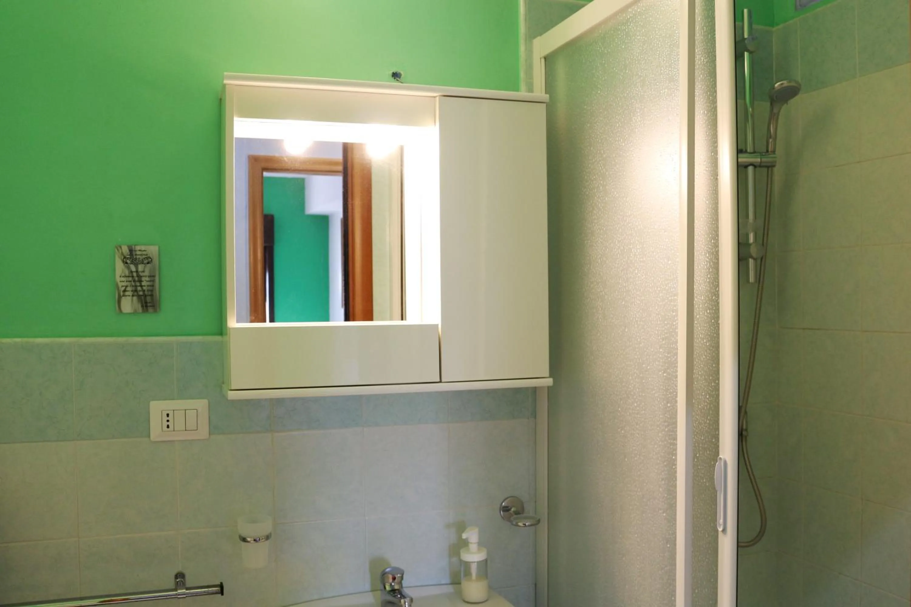 Shower in b&b La Murina