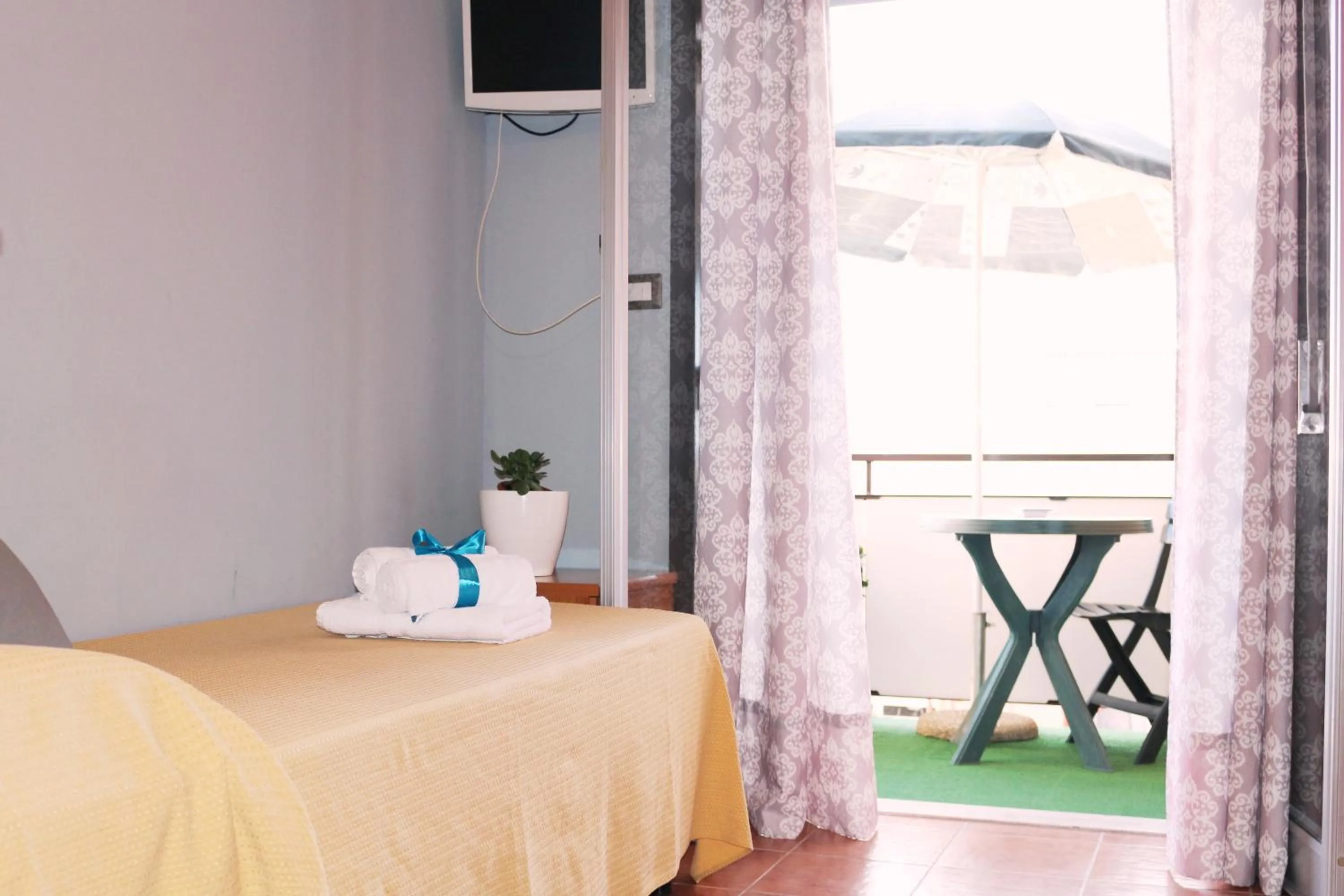 Balcony/Terrace, Bed in b&b La Murina