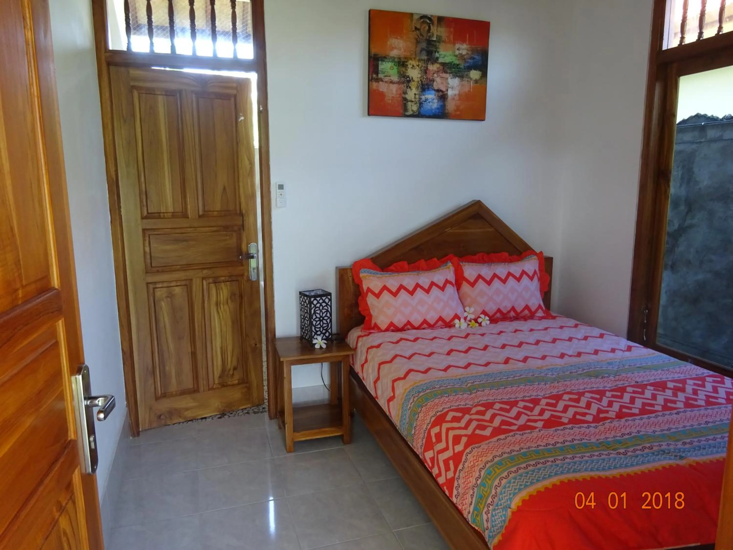 Bed in Murnis Bungalow