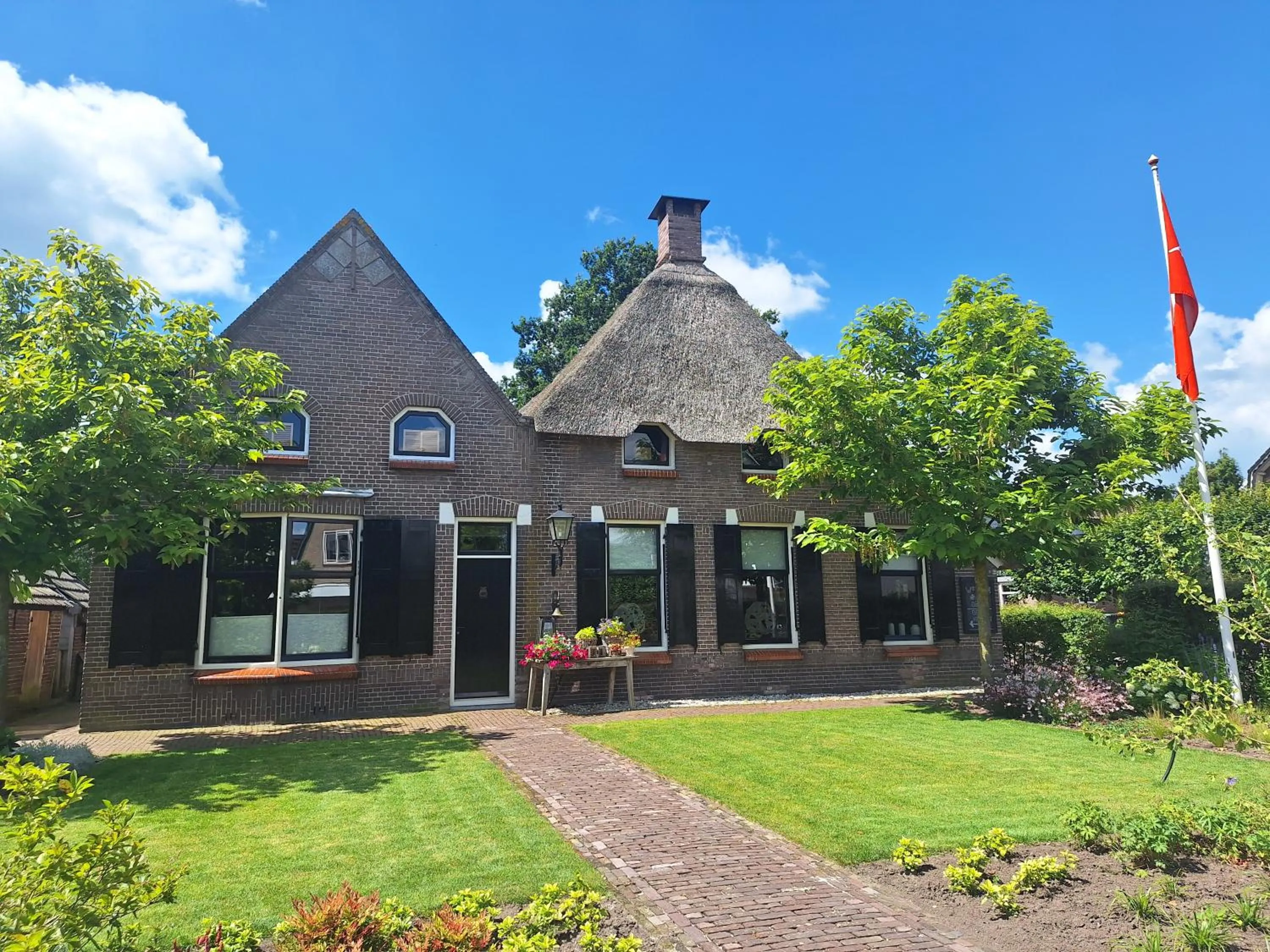 Property building in B&B De Meidoornhof