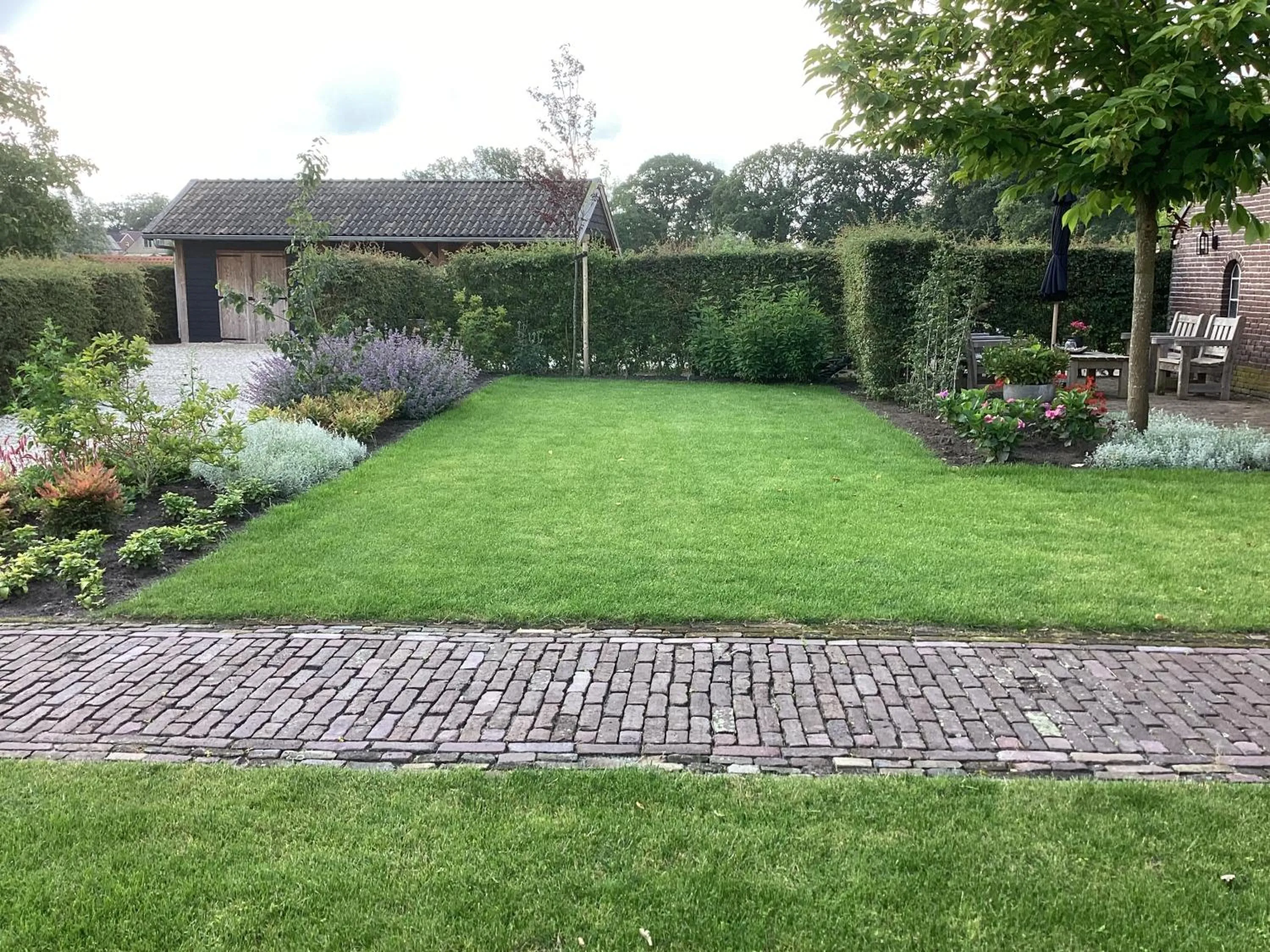 Garden in B&B De Meidoornhof