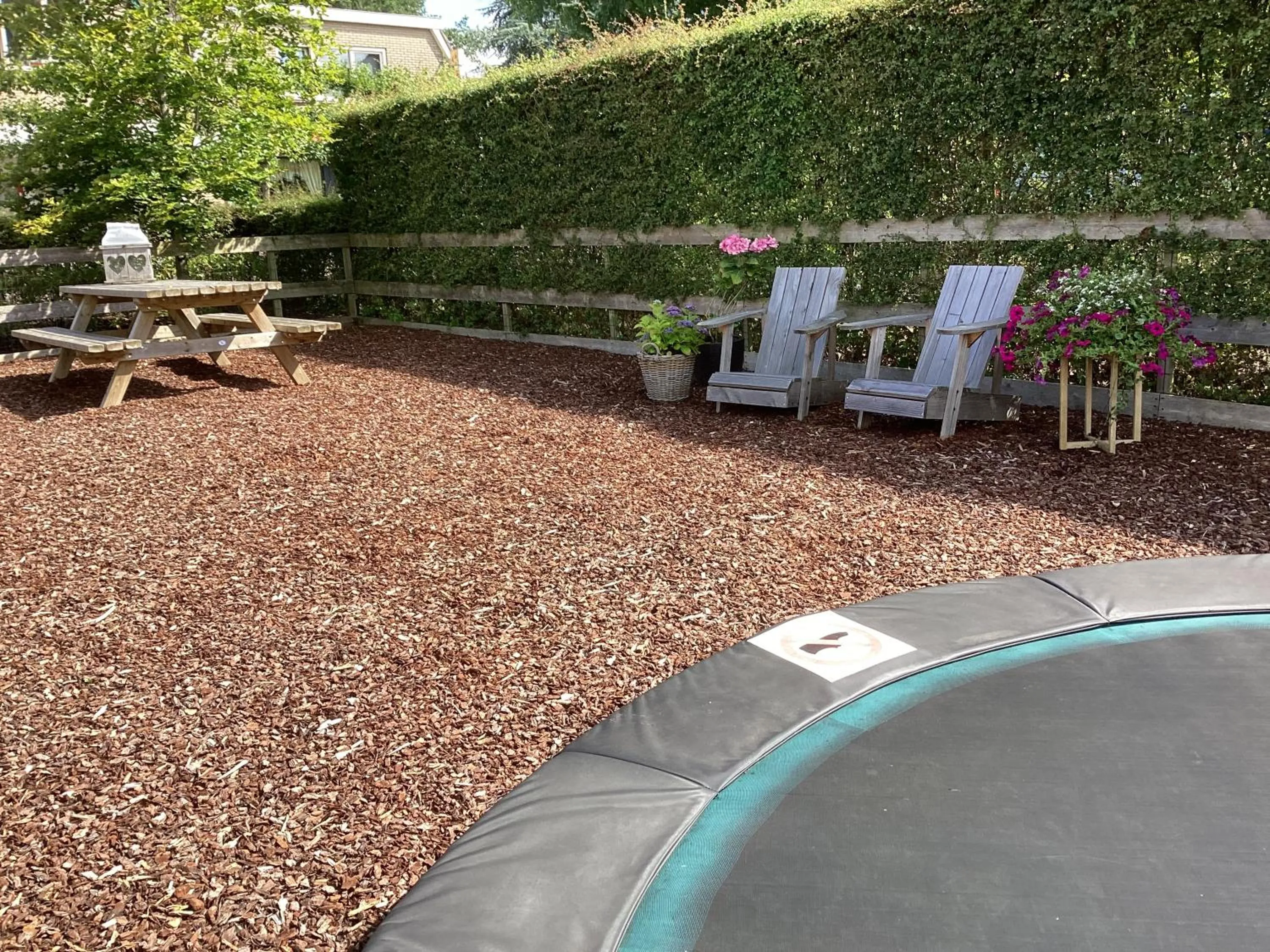 Garden in B&B De Meidoornhof