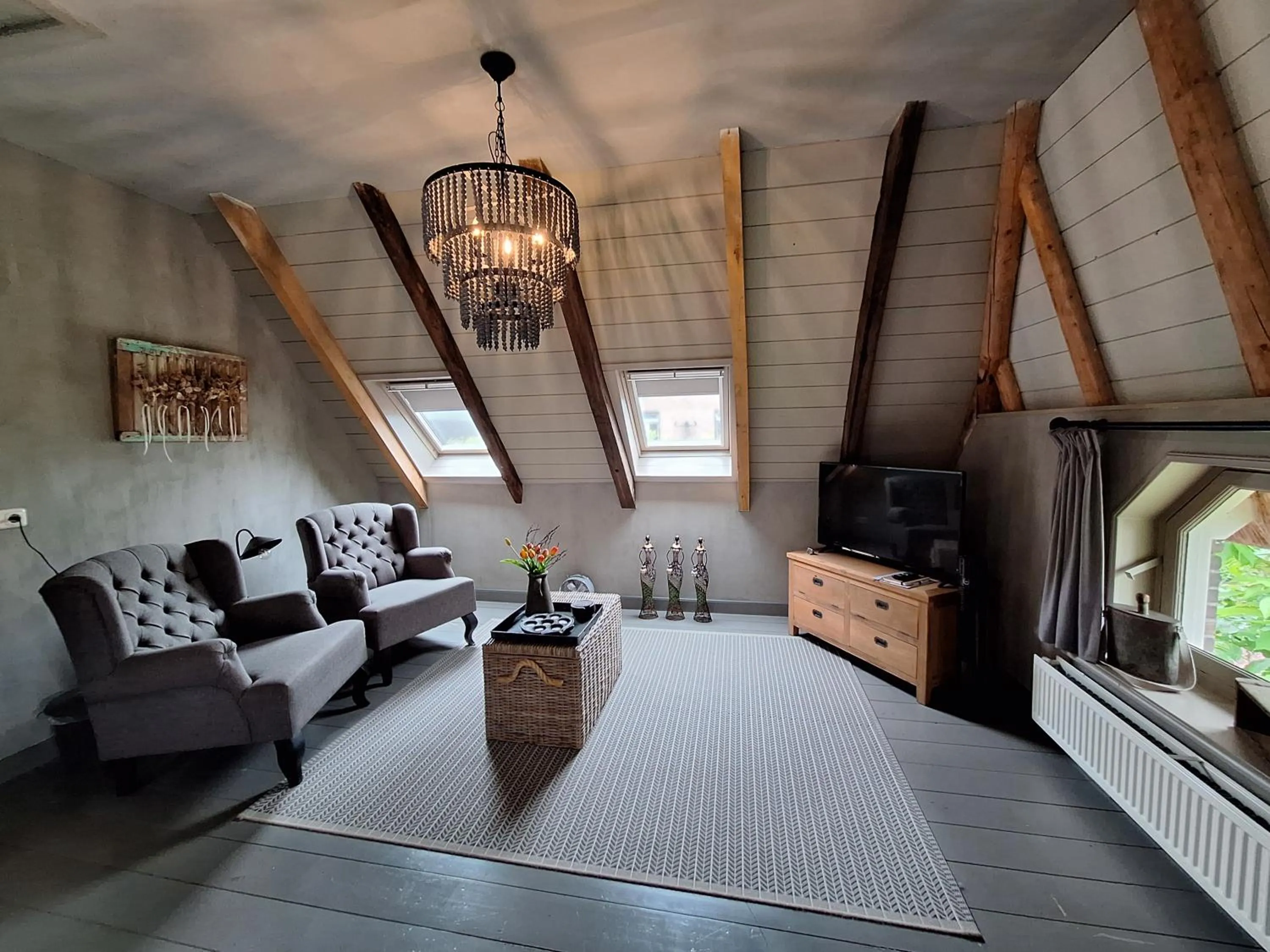 Living room in B&B De Meidoornhof