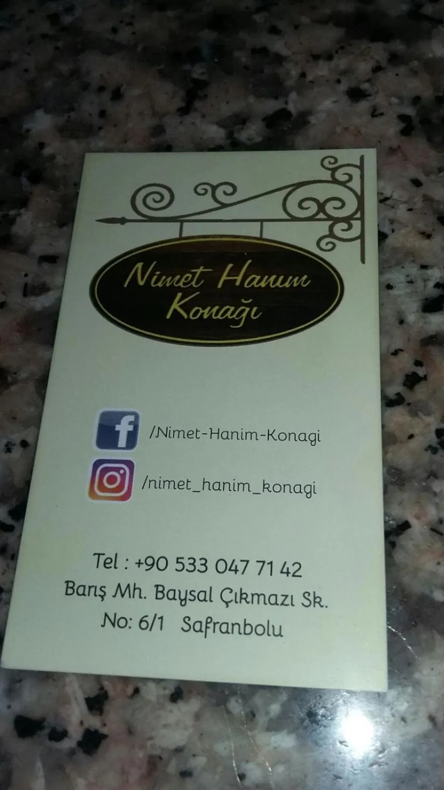 Property logo or sign in Nimet Hanım Konağı