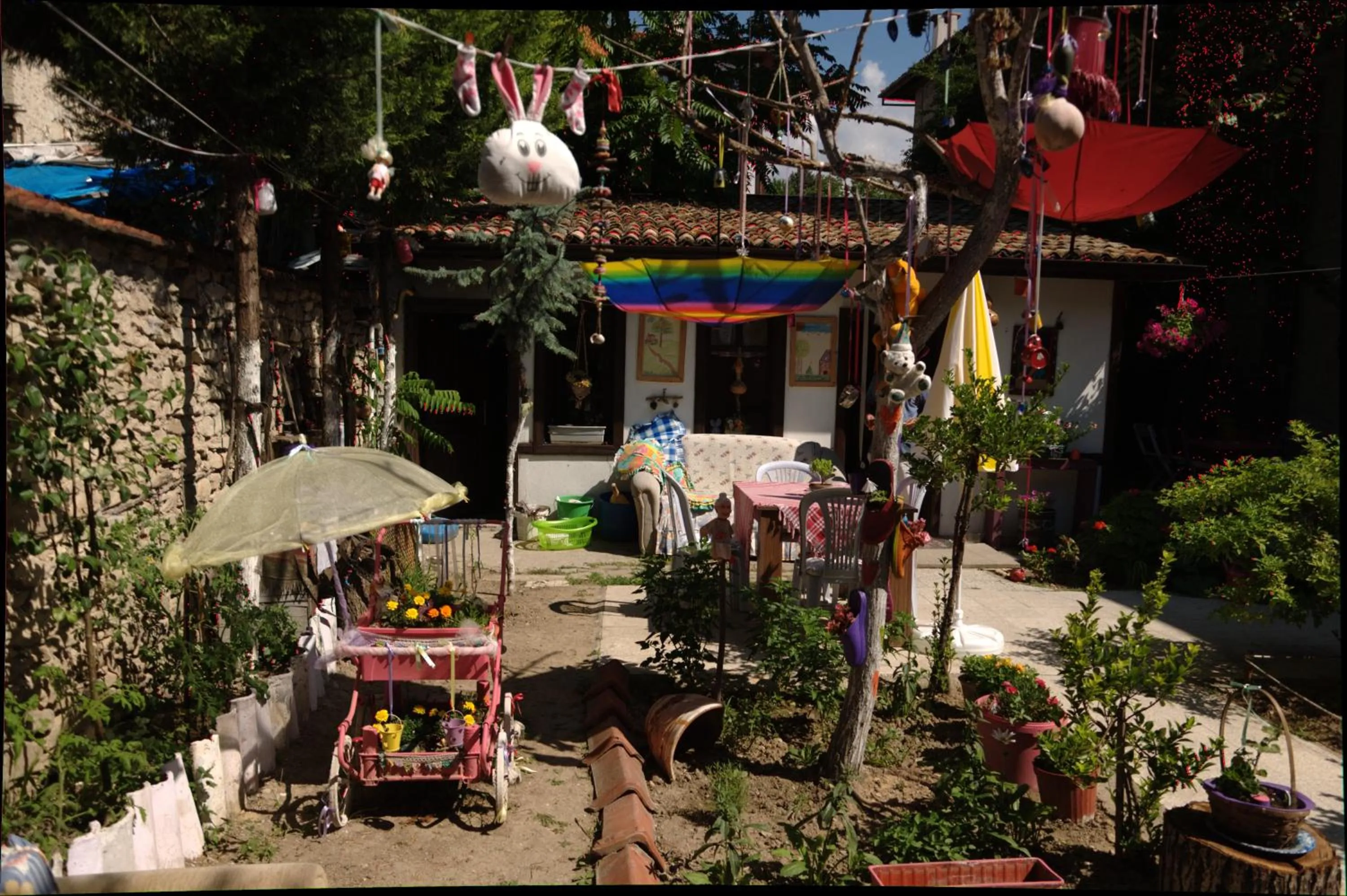 Garden view in Nimet Hanım Konağı