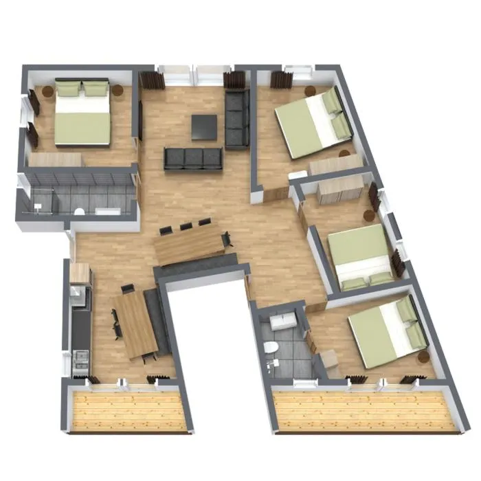 Property building in Aparthotel Herzblick GmbH