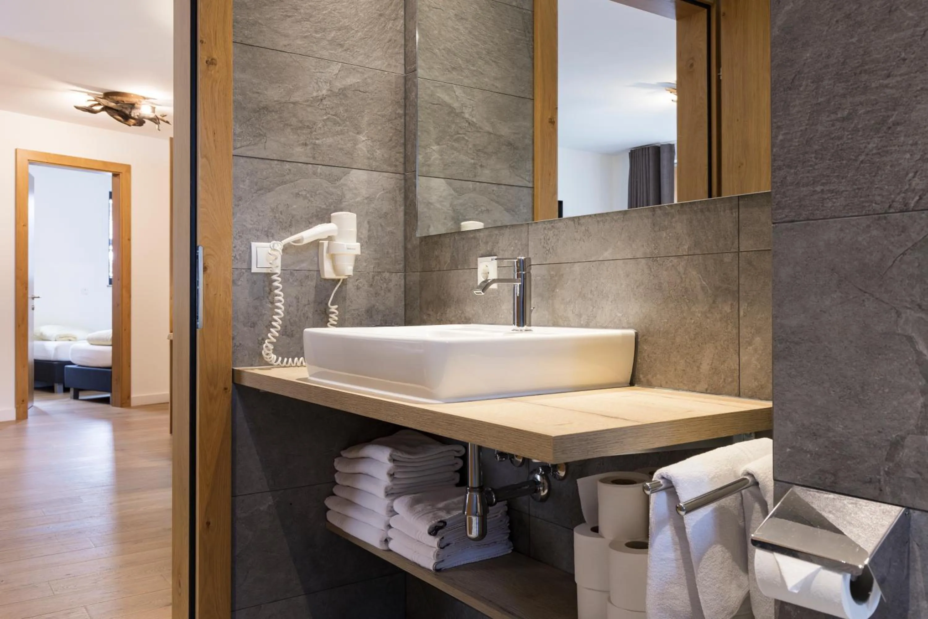 Bathroom in Aparthotel Herzblick GmbH