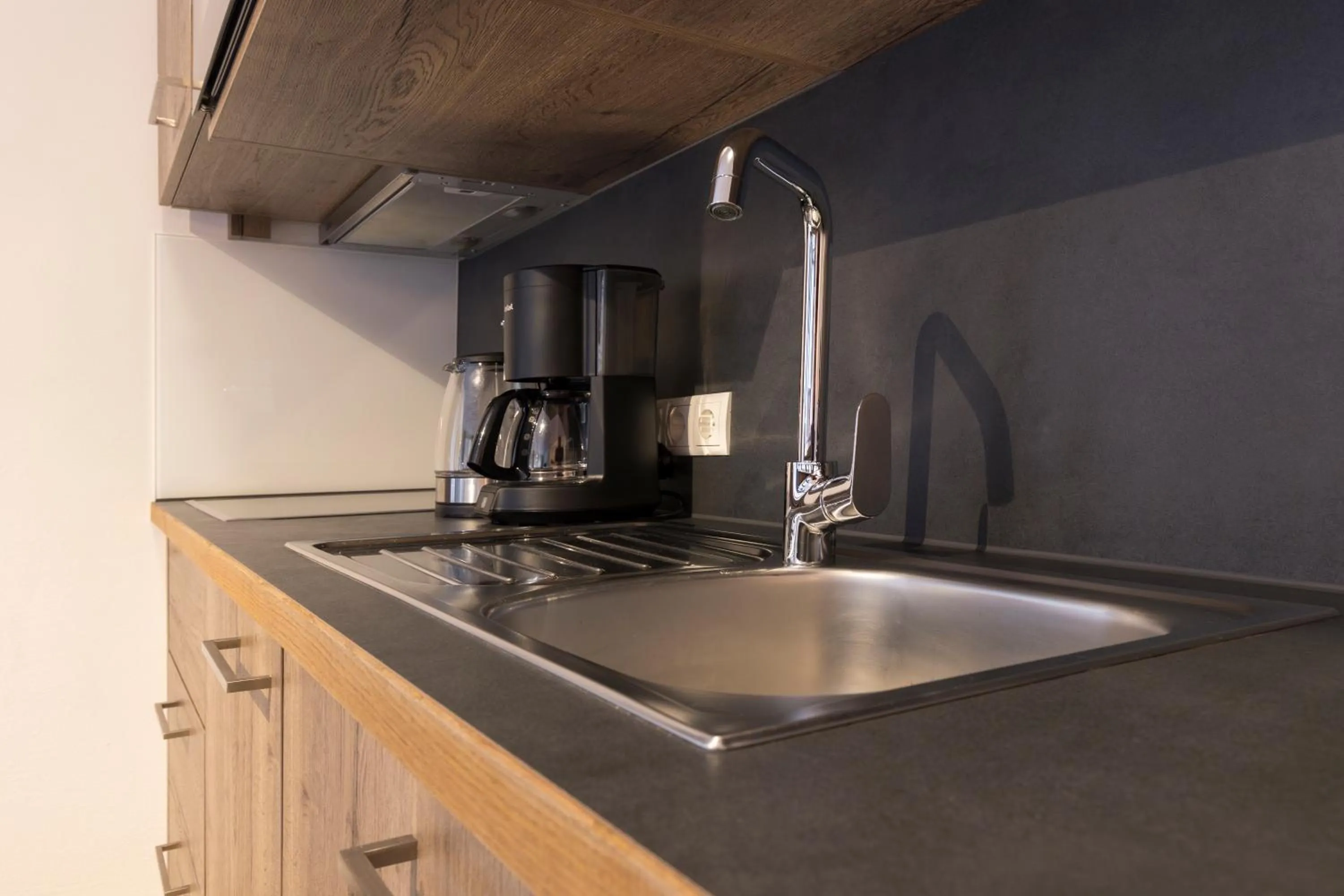 kitchen in Aparthotel Herzblick GmbH