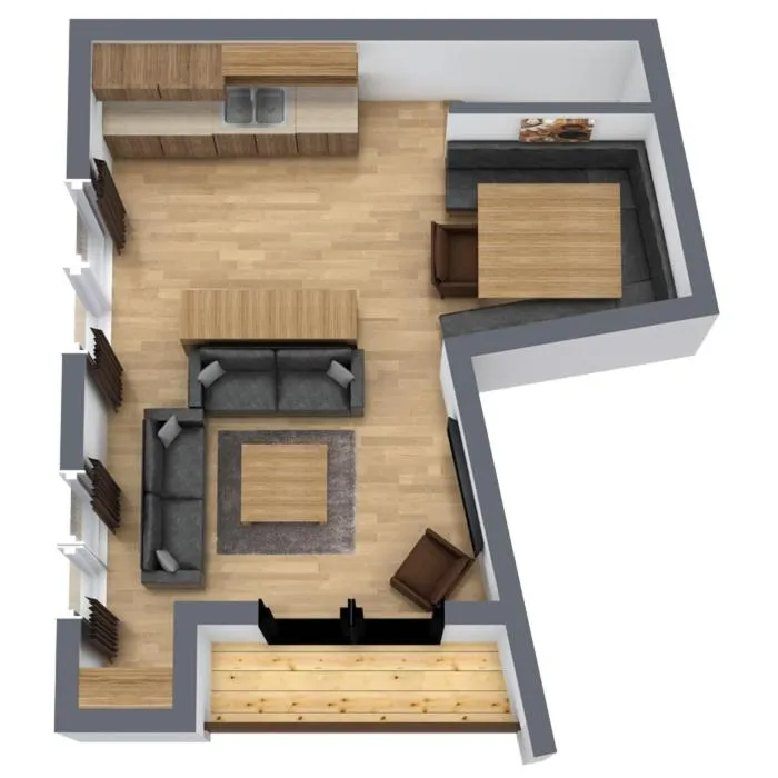 Property building in Aparthotel Herzblick GmbH