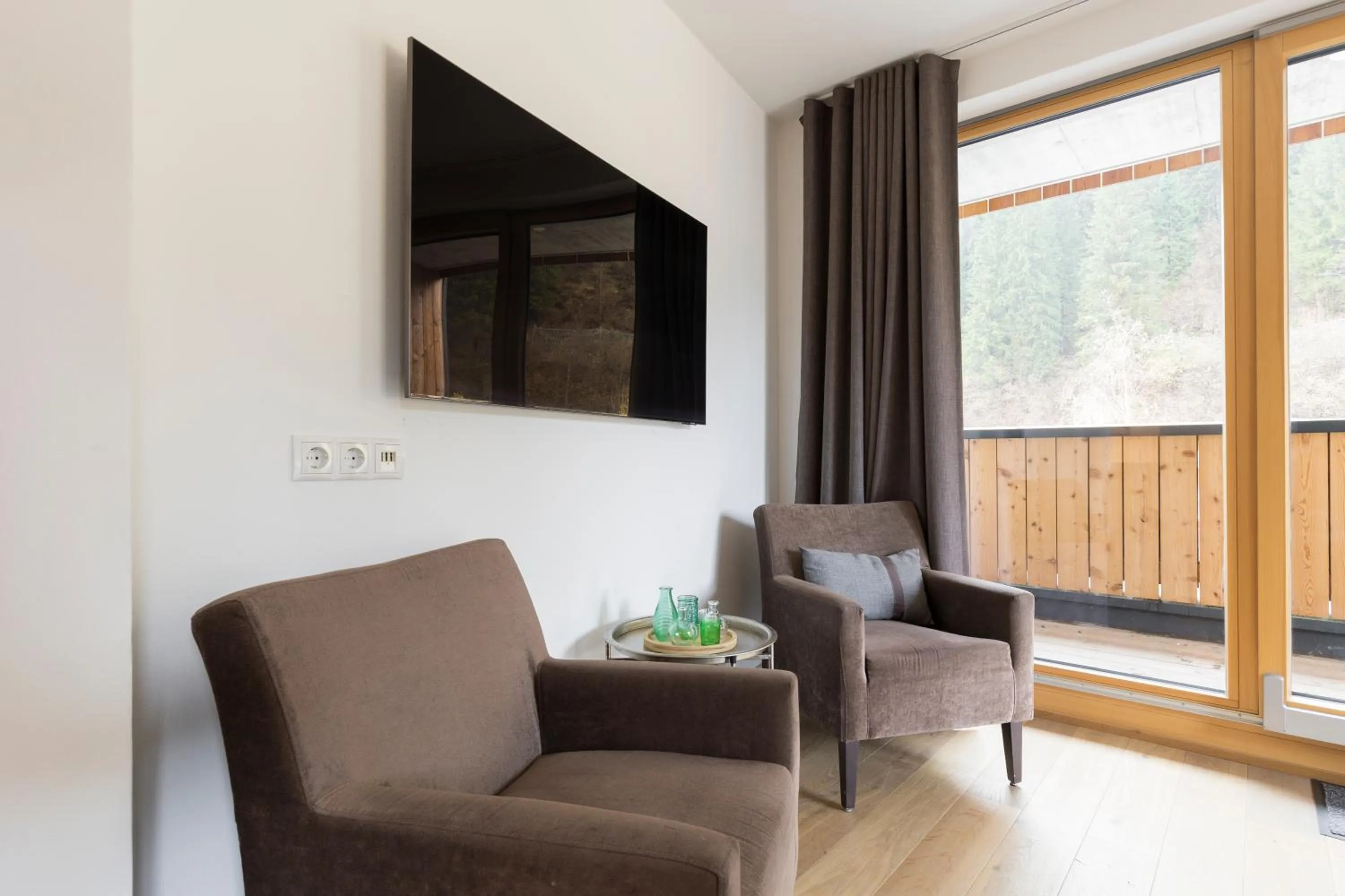 Living room in Aparthotel Herzblick GmbH