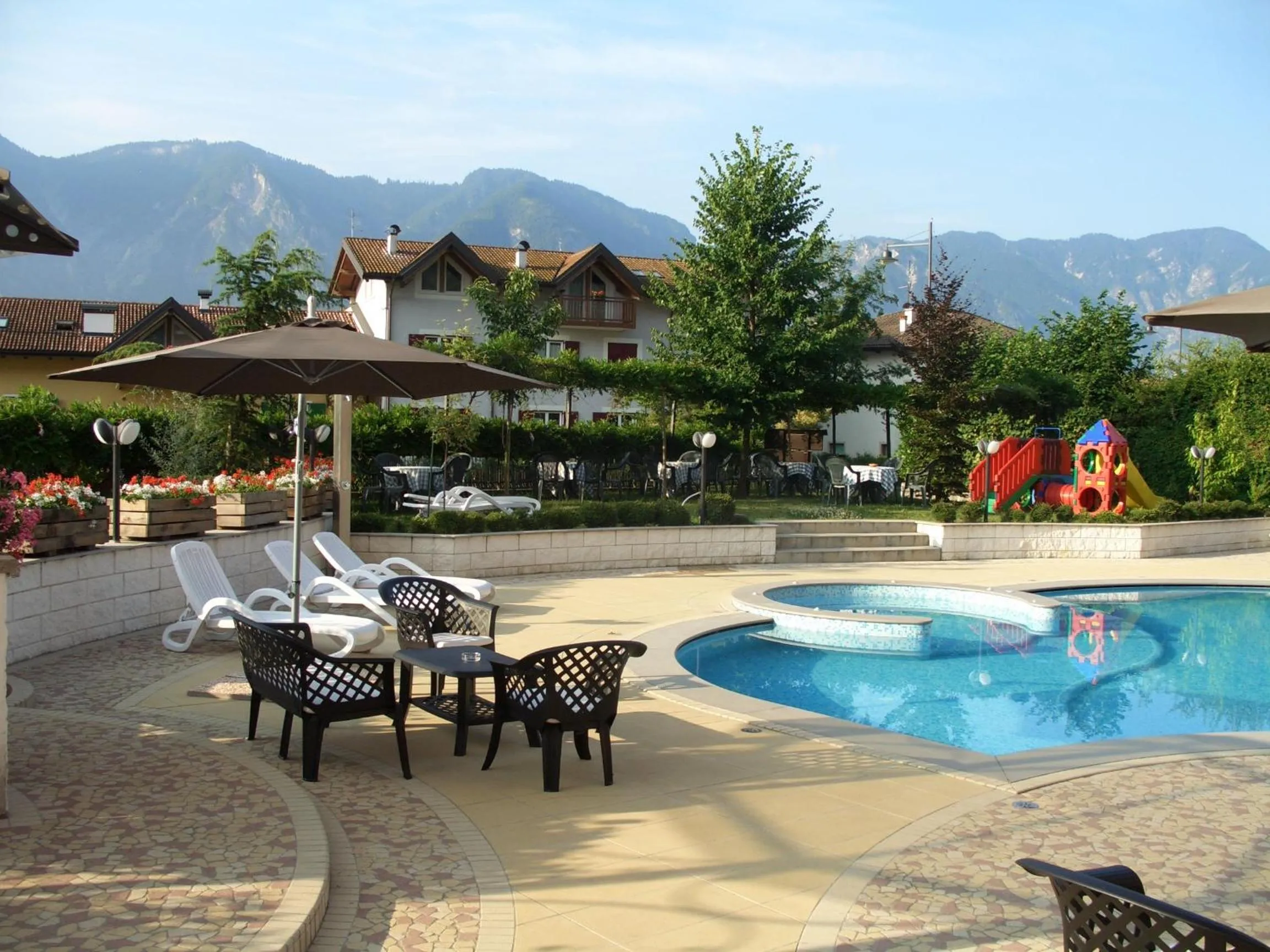 Swimming pool in Hotel Bellaria