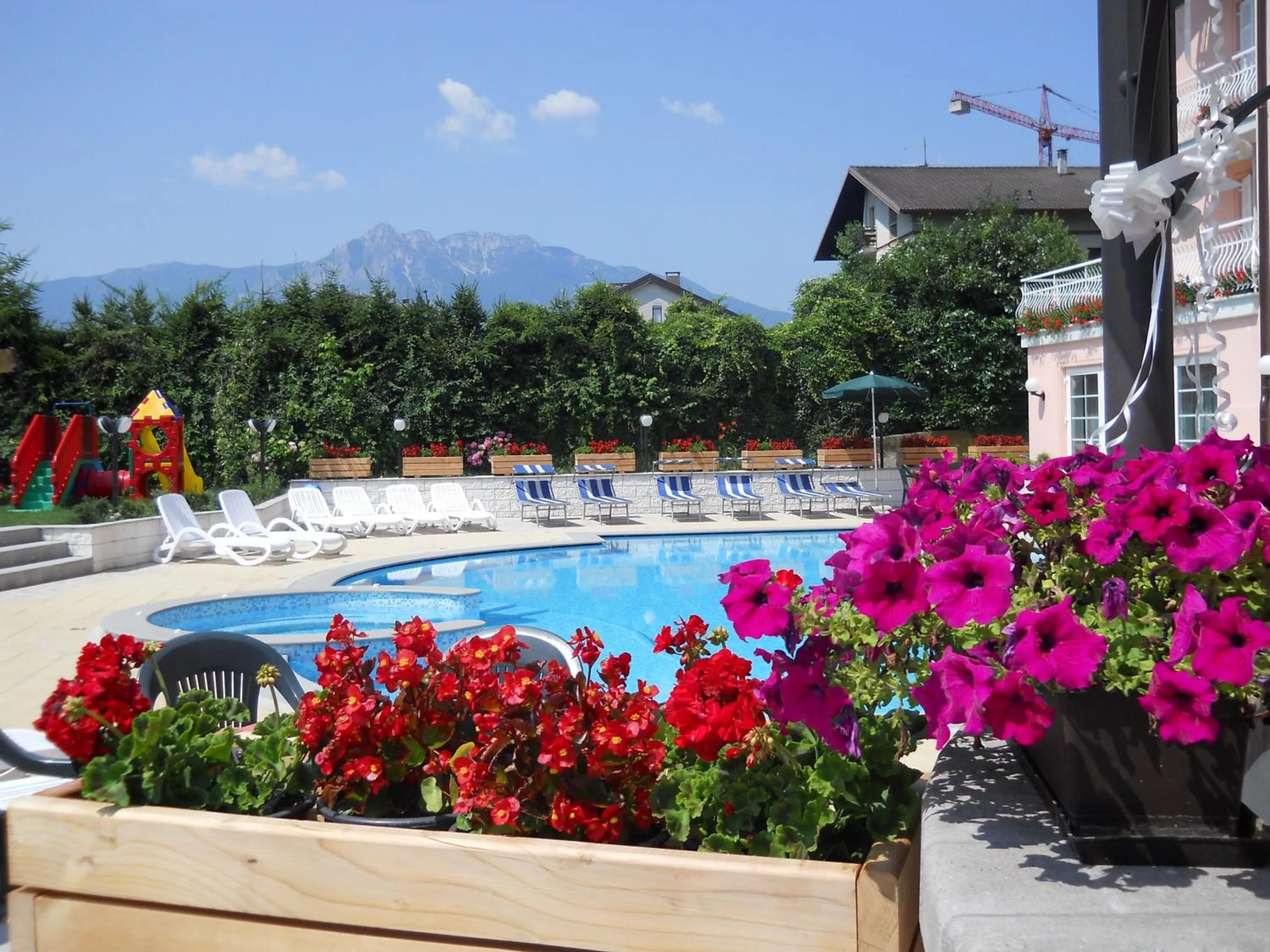 Swimming pool in Hotel Bellaria