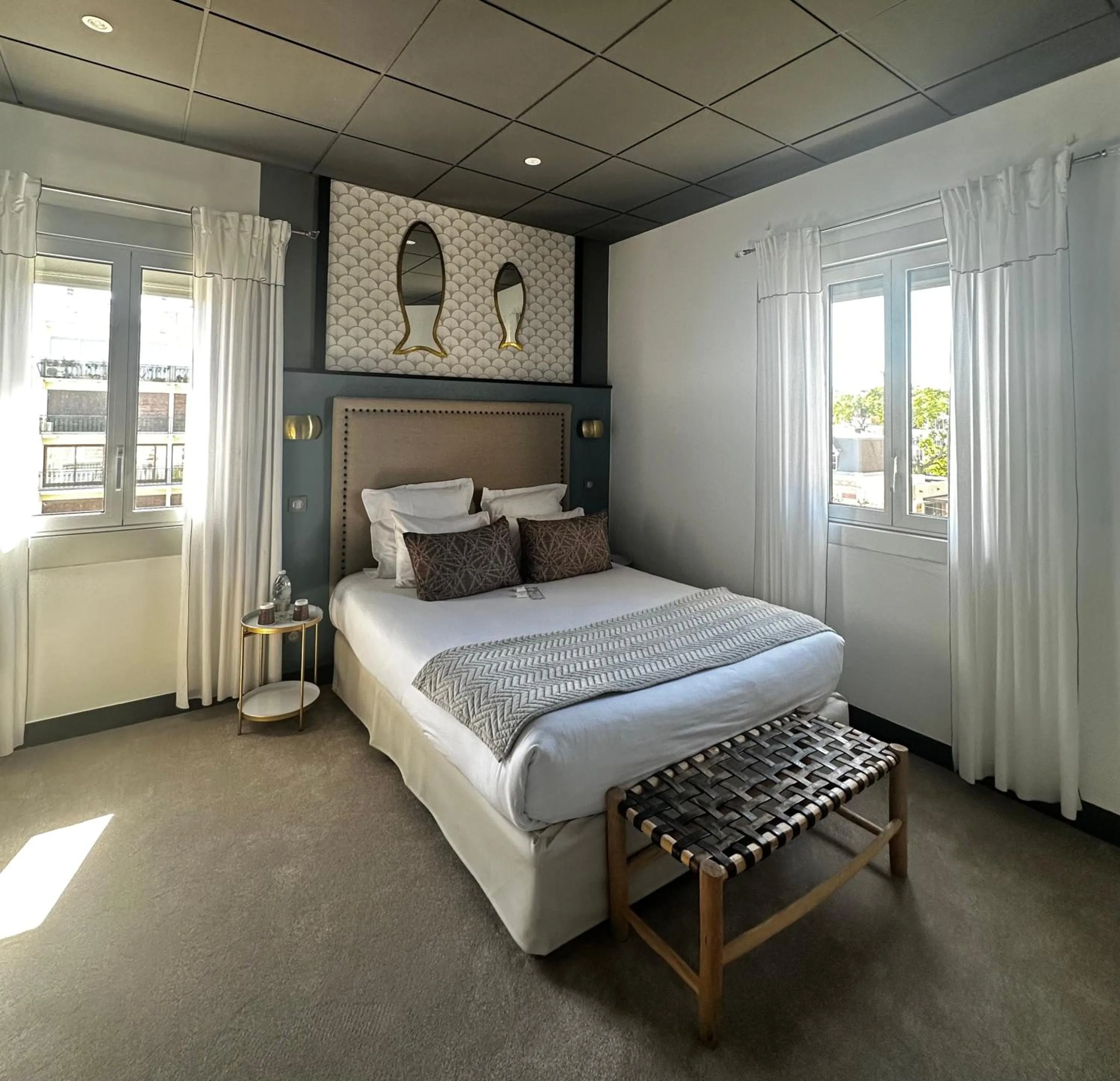 Bed in Grand Hôtel Richelieu