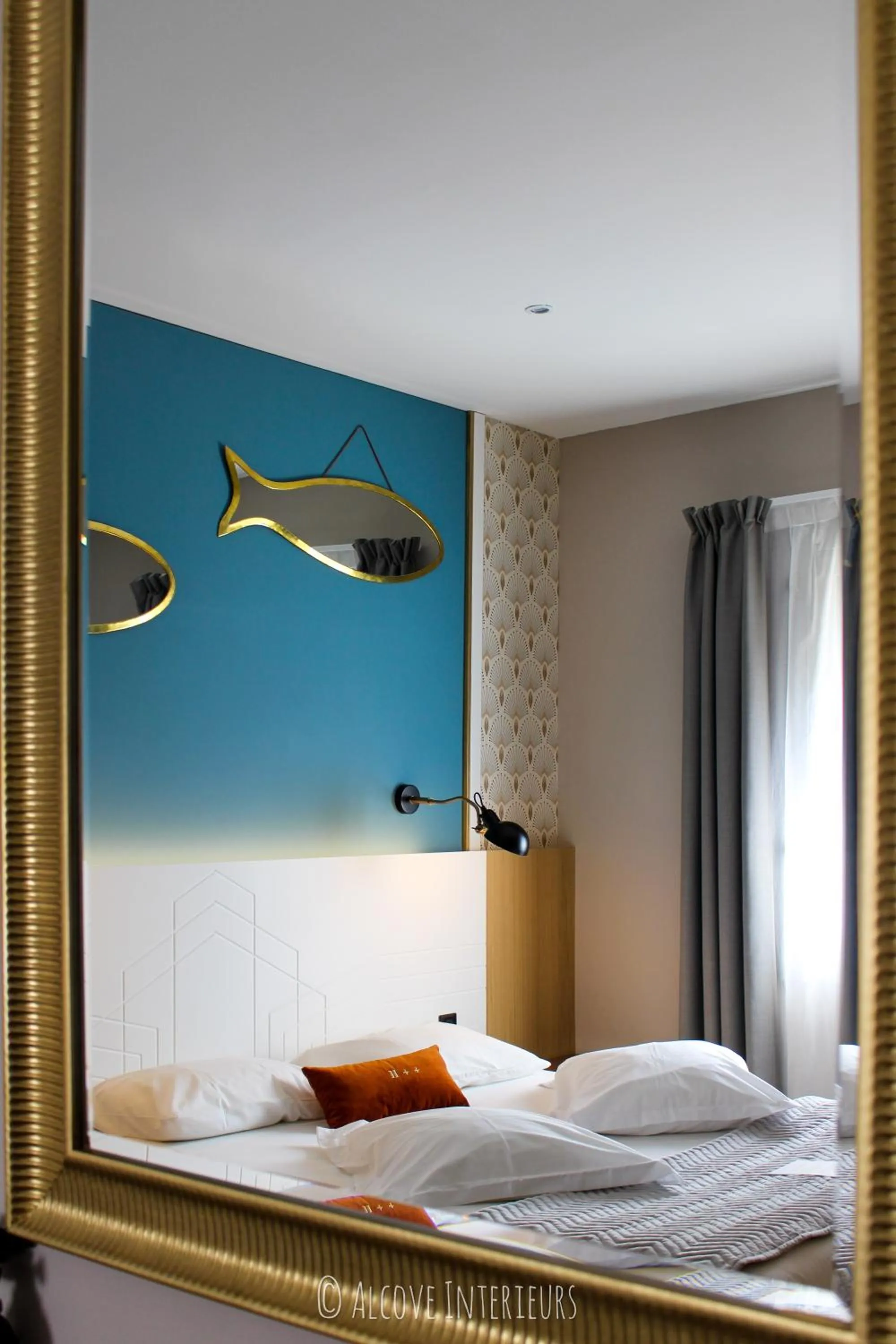 Bedroom, Bed in Grand Hôtel Richelieu