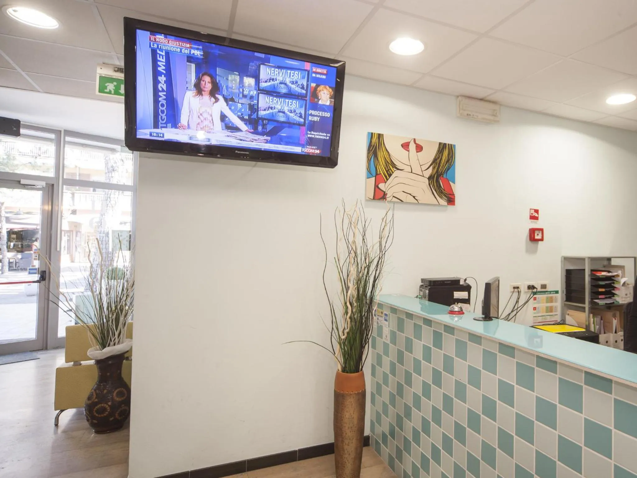 Lobby or reception in Hotel Colombo