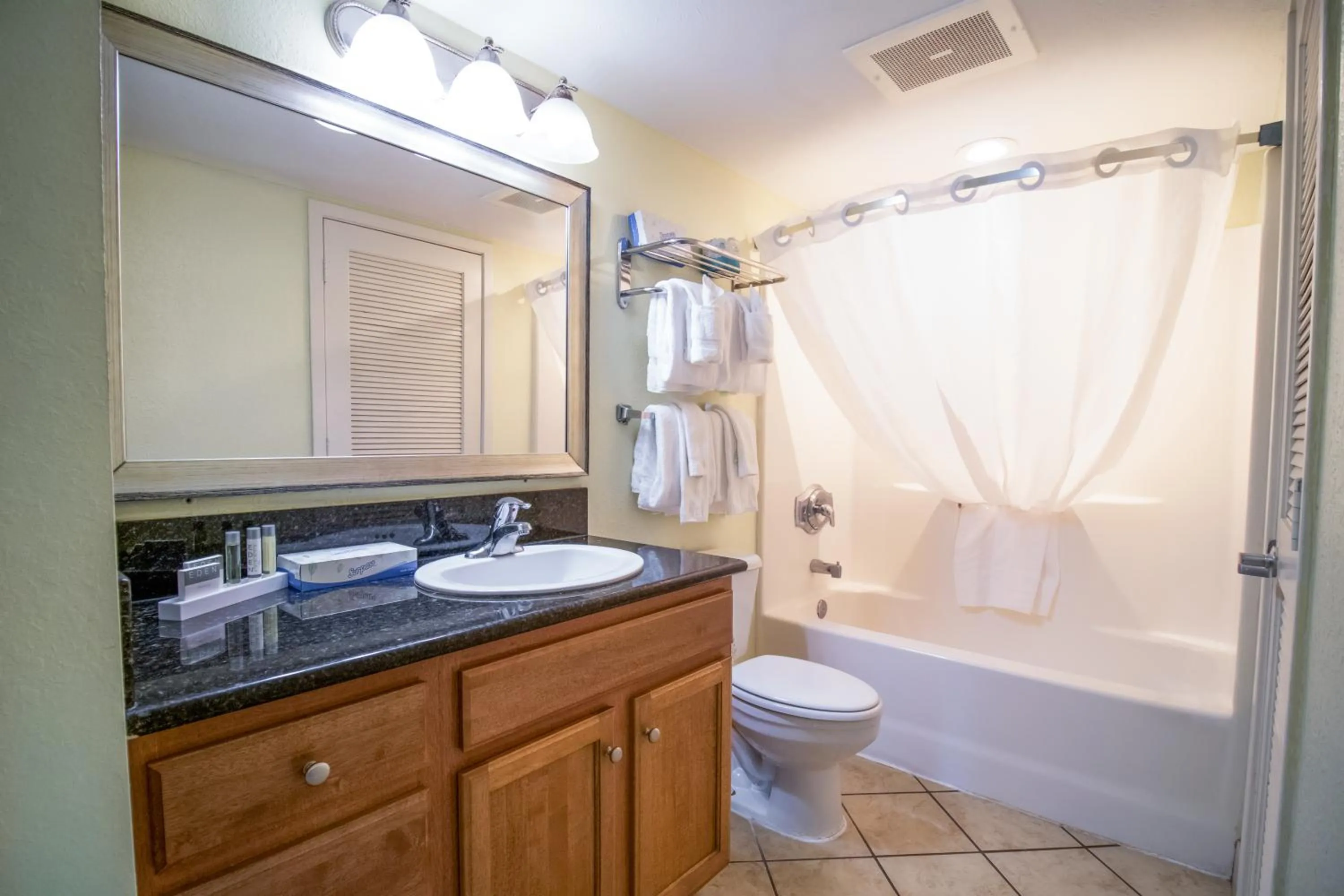 Bathroom in Bay View Resort Myrtle Beach