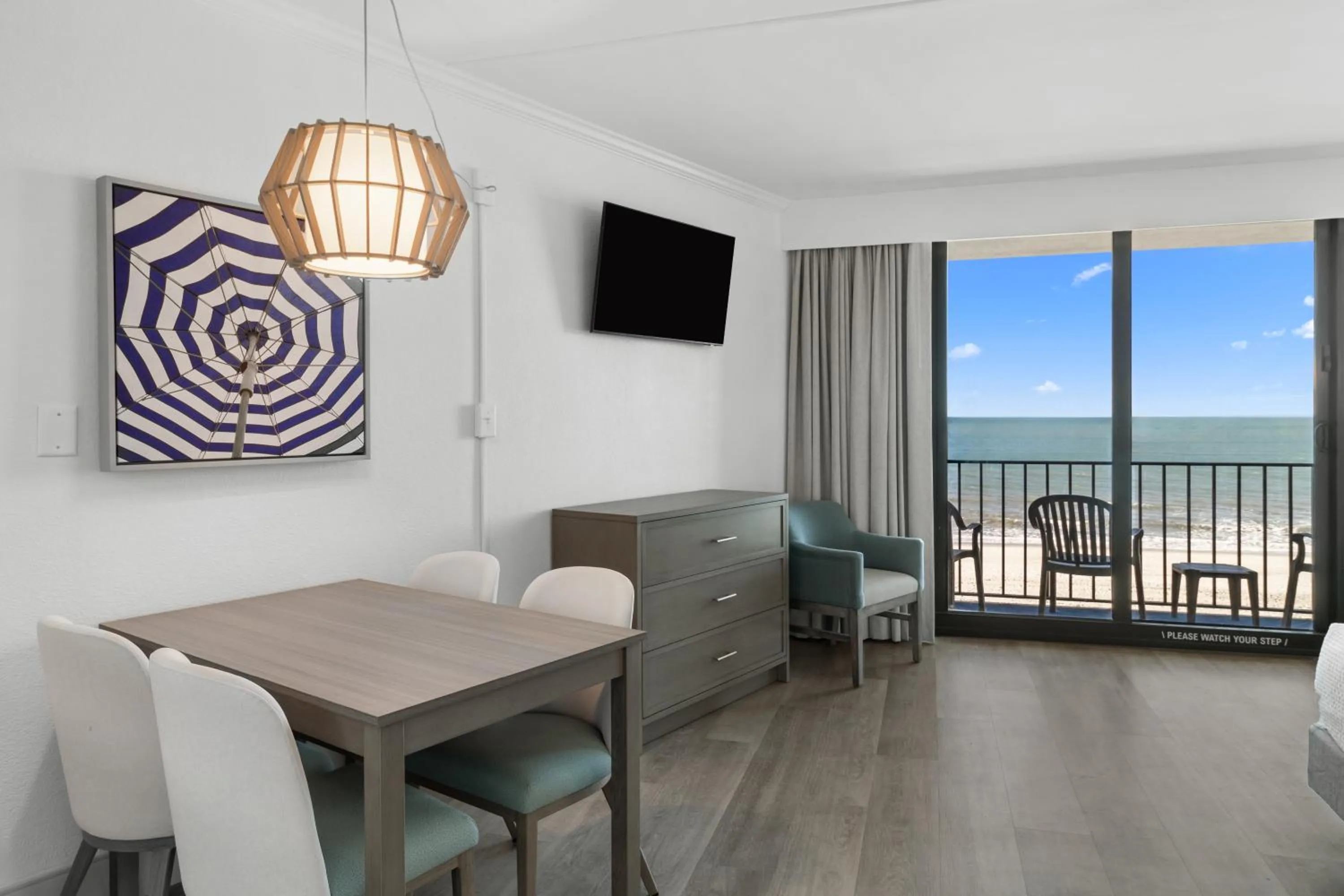 Living room in Compass Cove