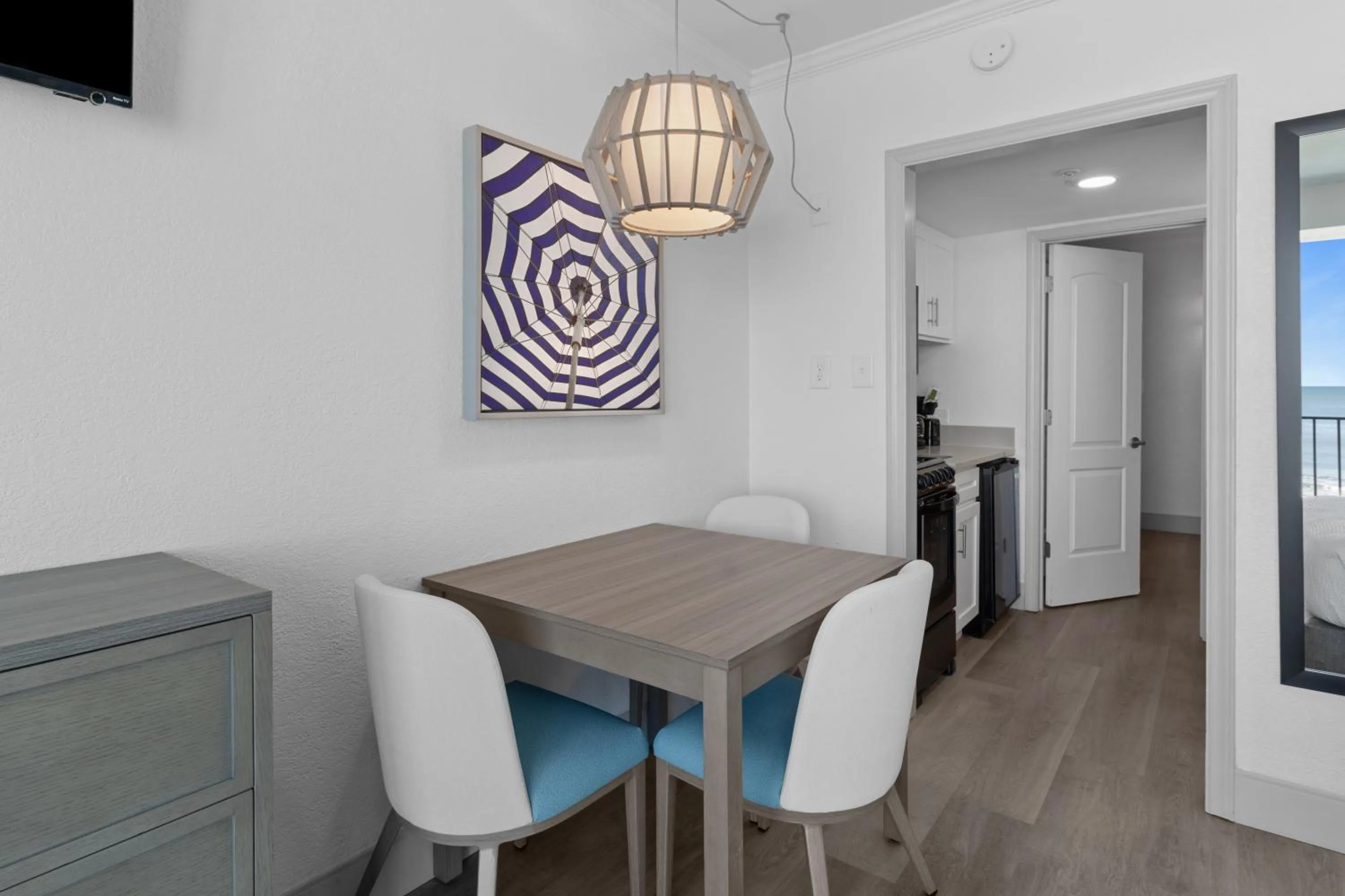 Dining area in Compass Cove