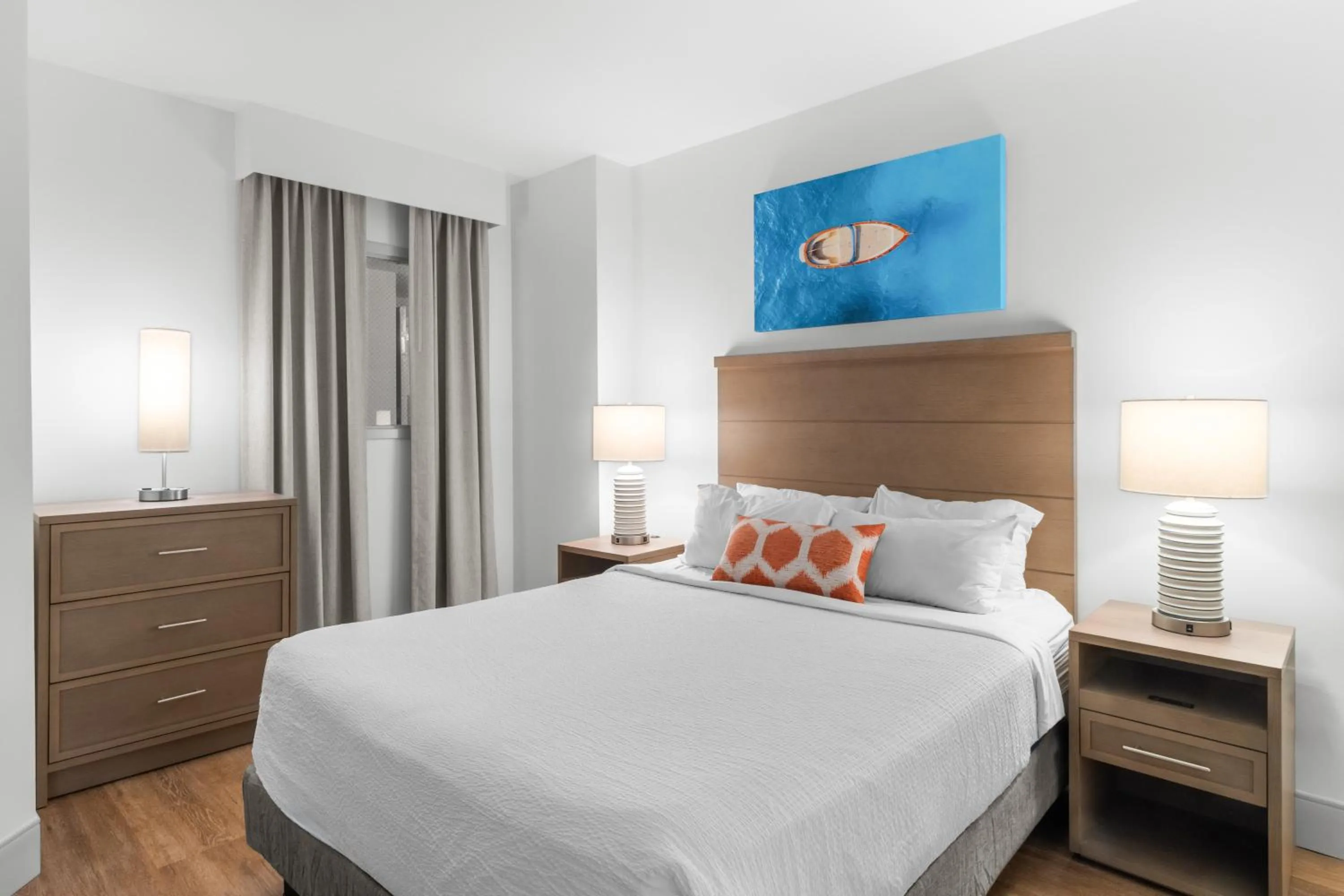 Bedroom, Bed in Caribbean Resort Myrtle Beach