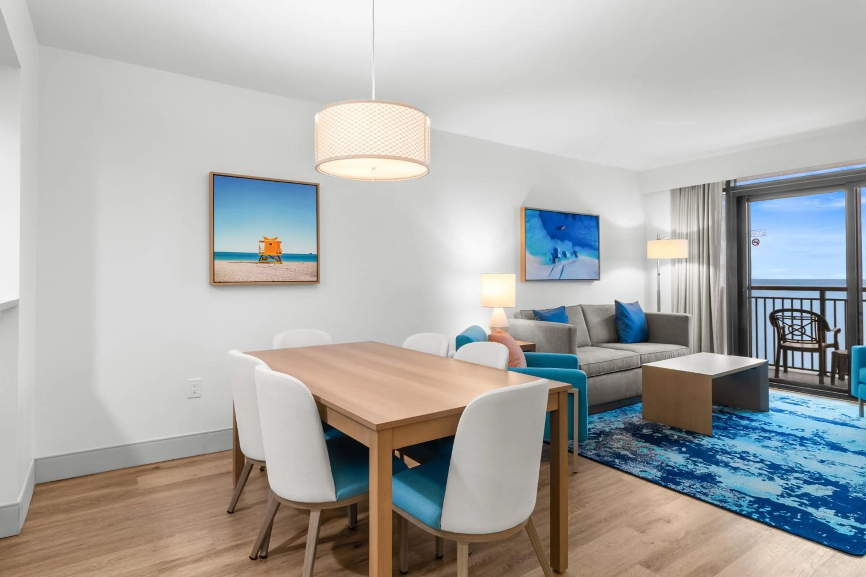 Living room in Caribbean Resort Myrtle Beach