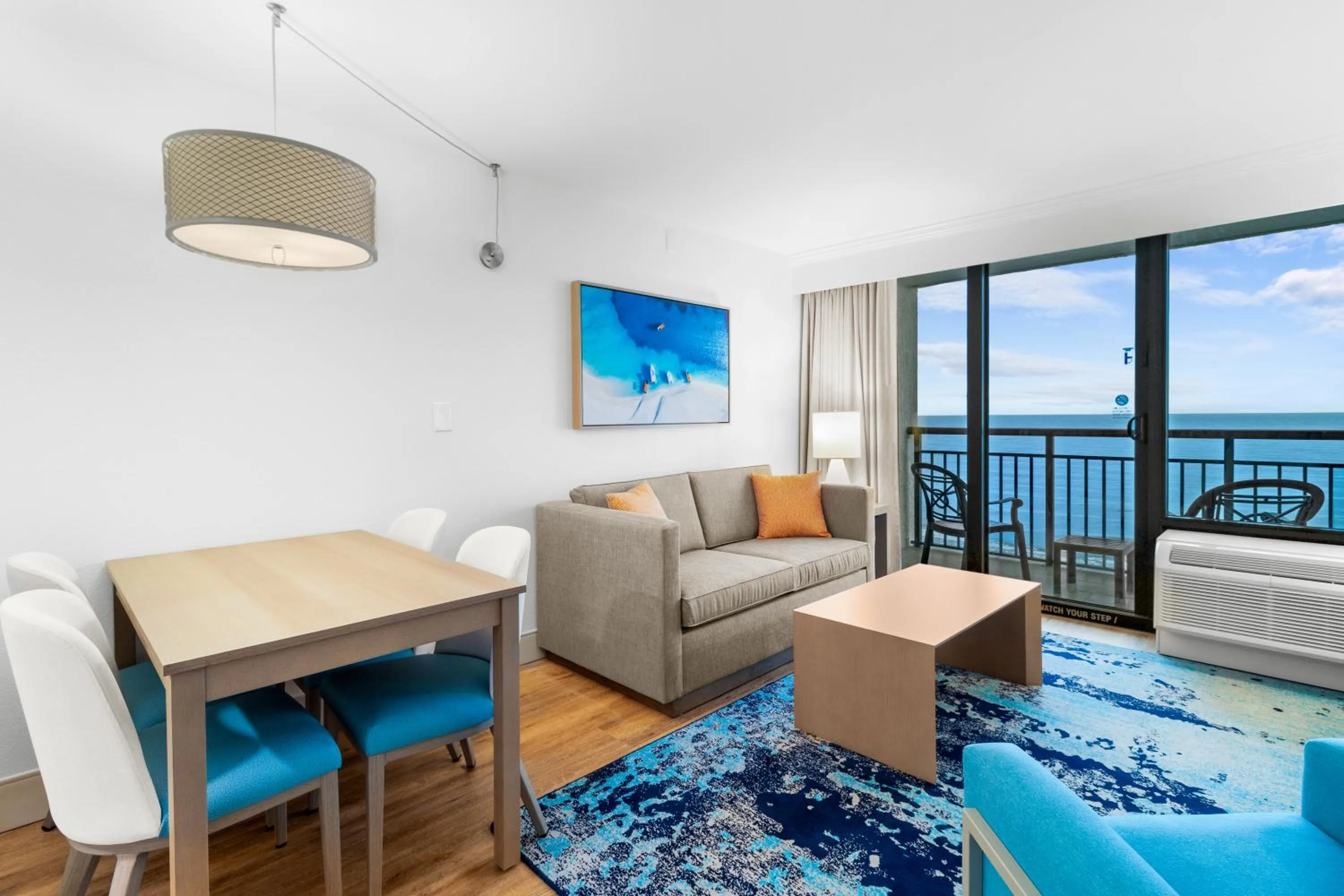 Living room in Caribbean Resort Myrtle Beach