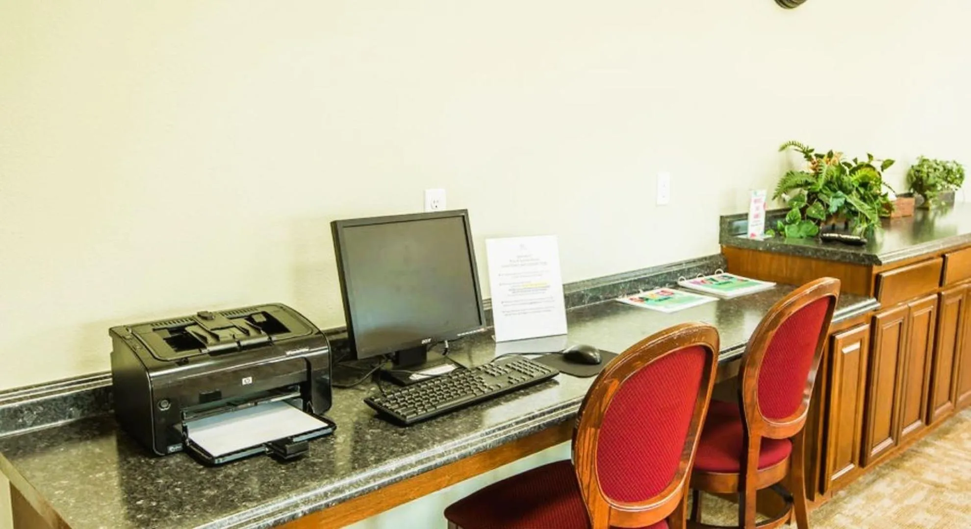 Lobby or reception in French Quarter Resort