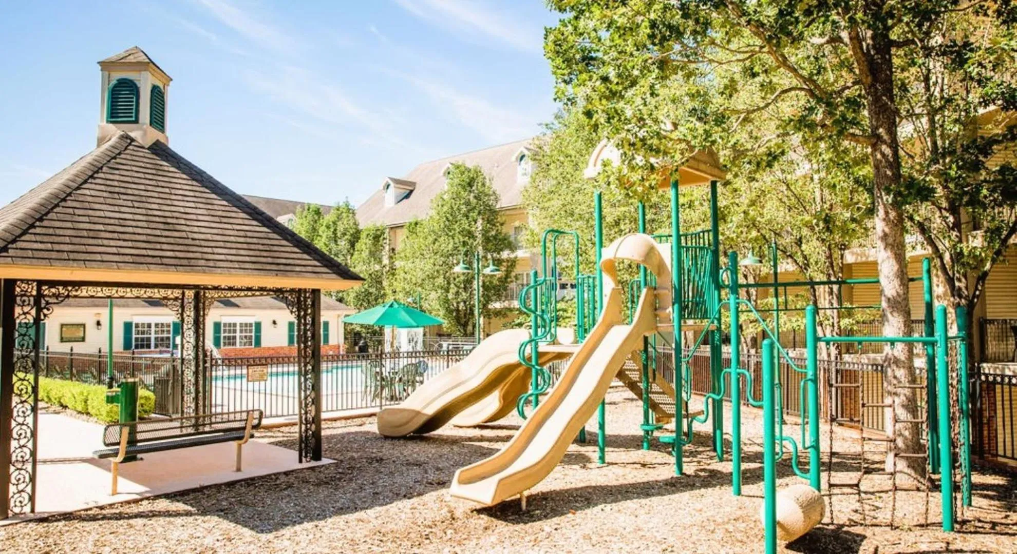 Children play ground in French Quarter Resort