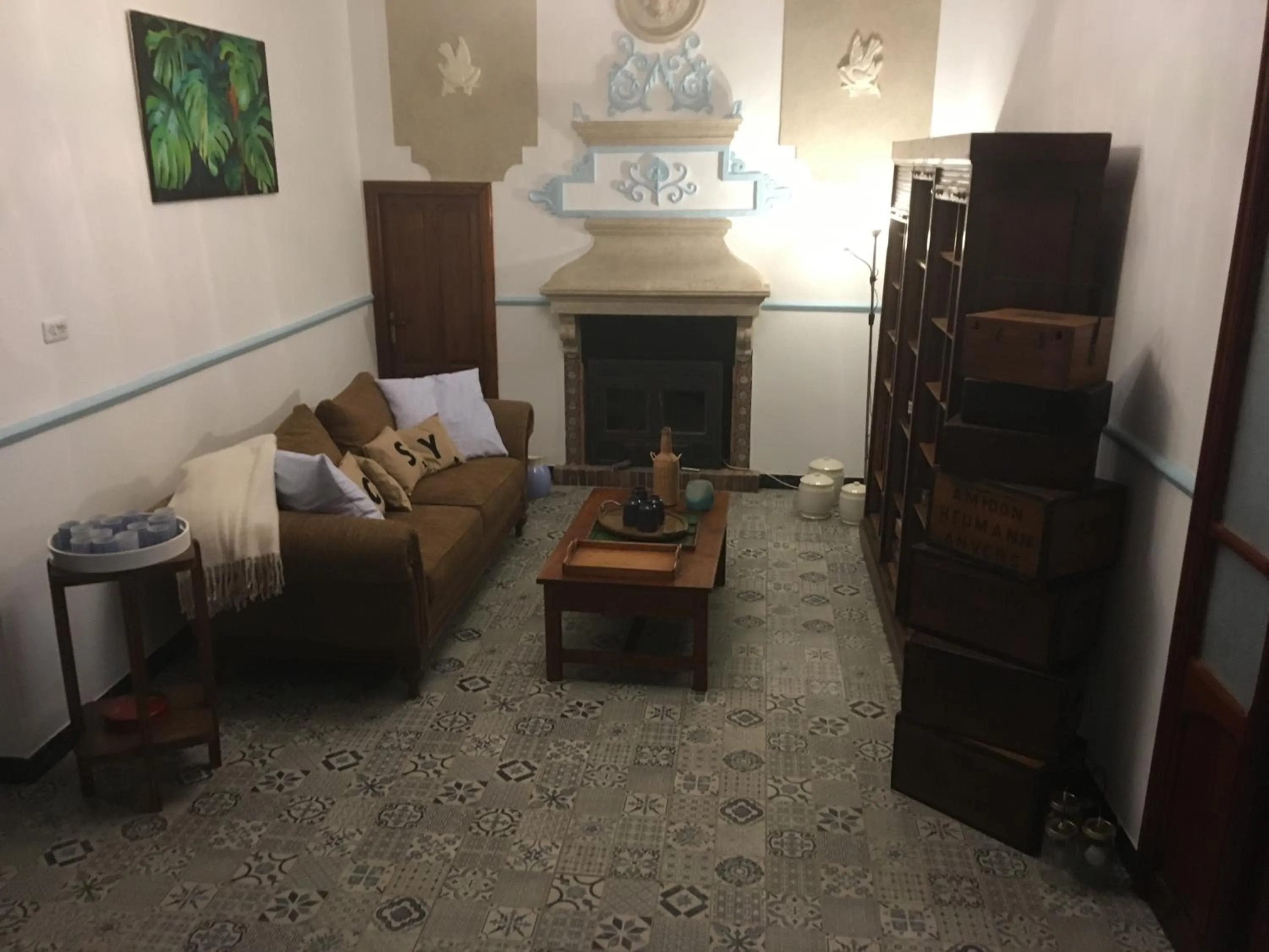 Communal lounge/ TV room in Casa Alestelou