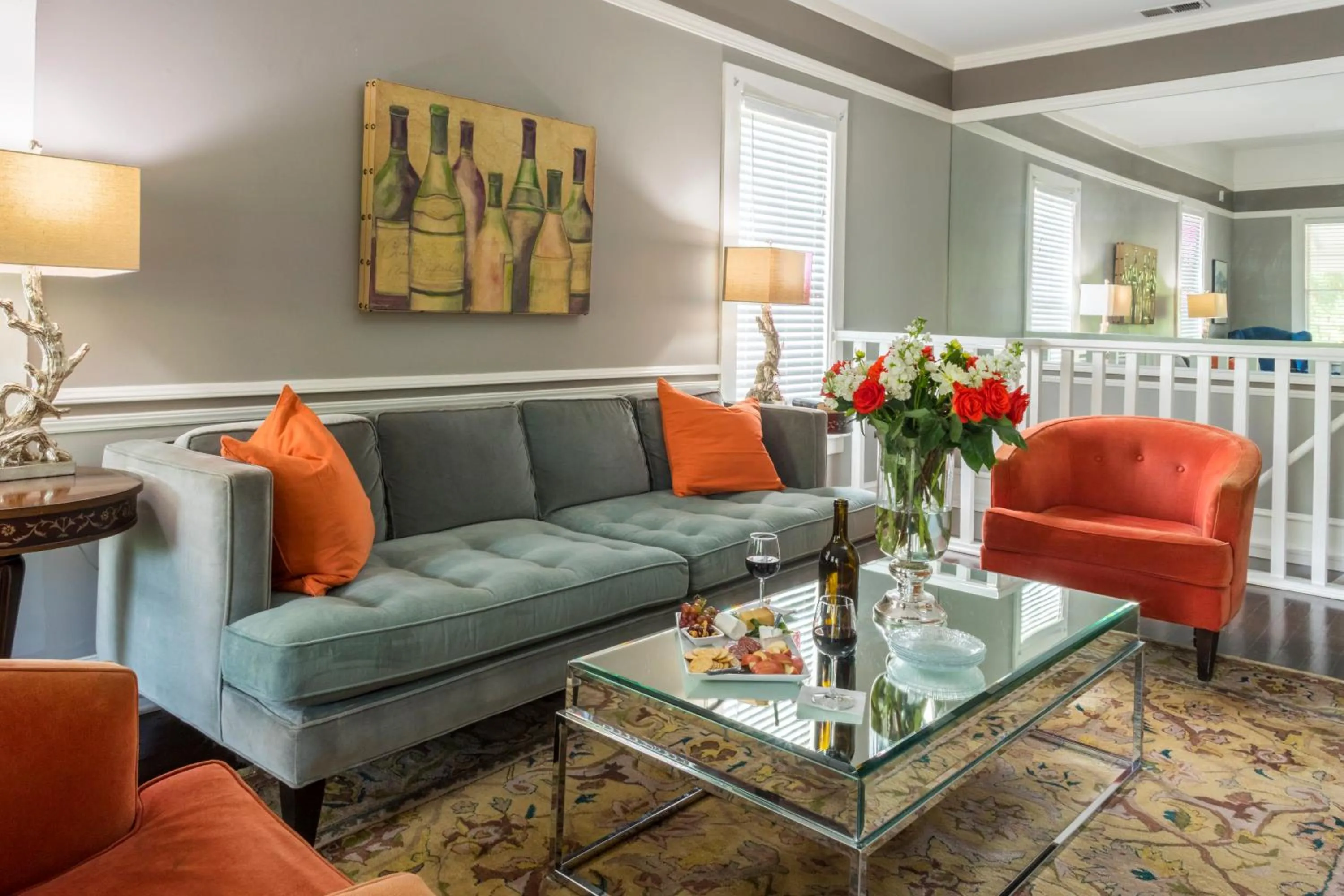 Living room in Inn St Helena