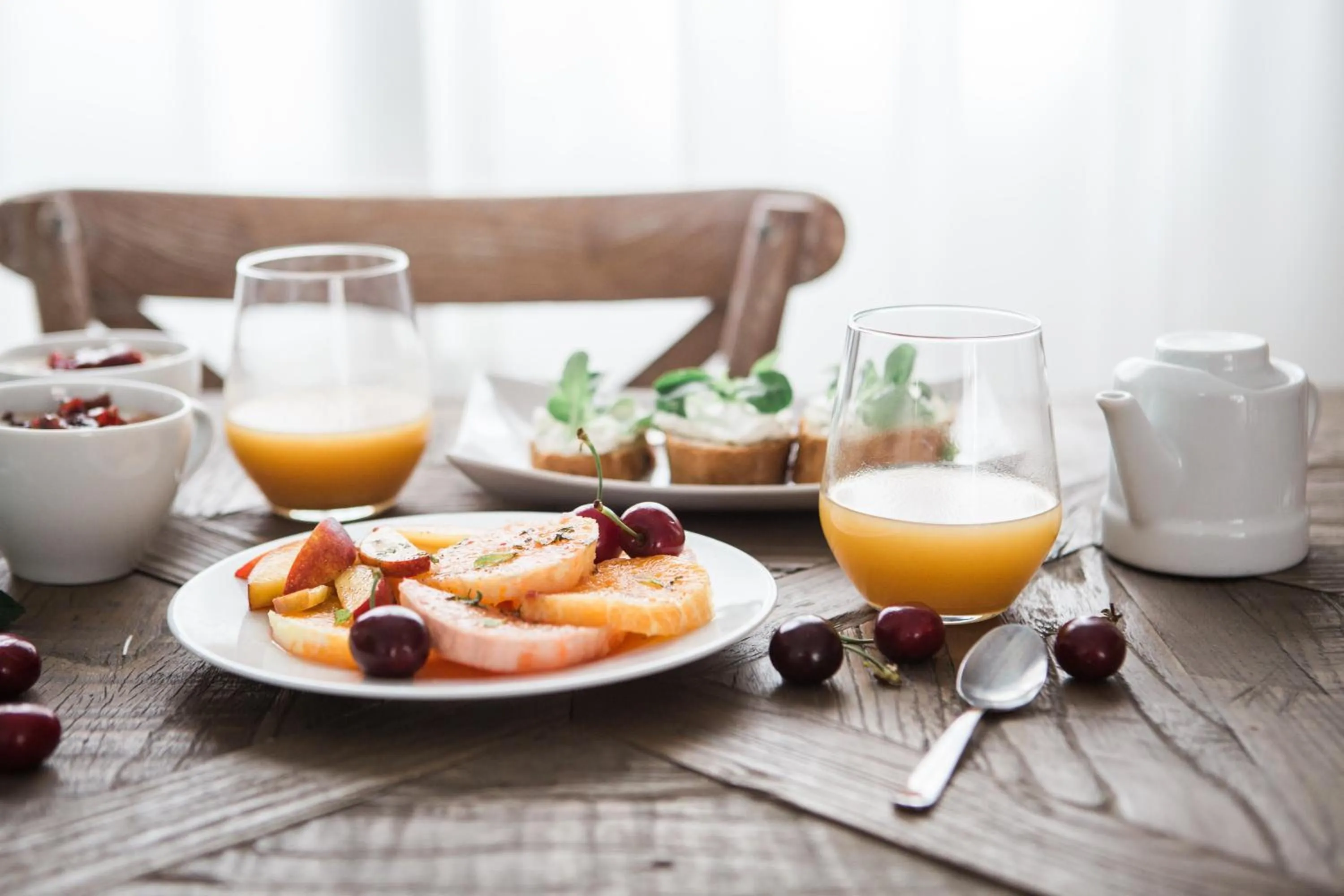 Breakfast in Inn St Helena
