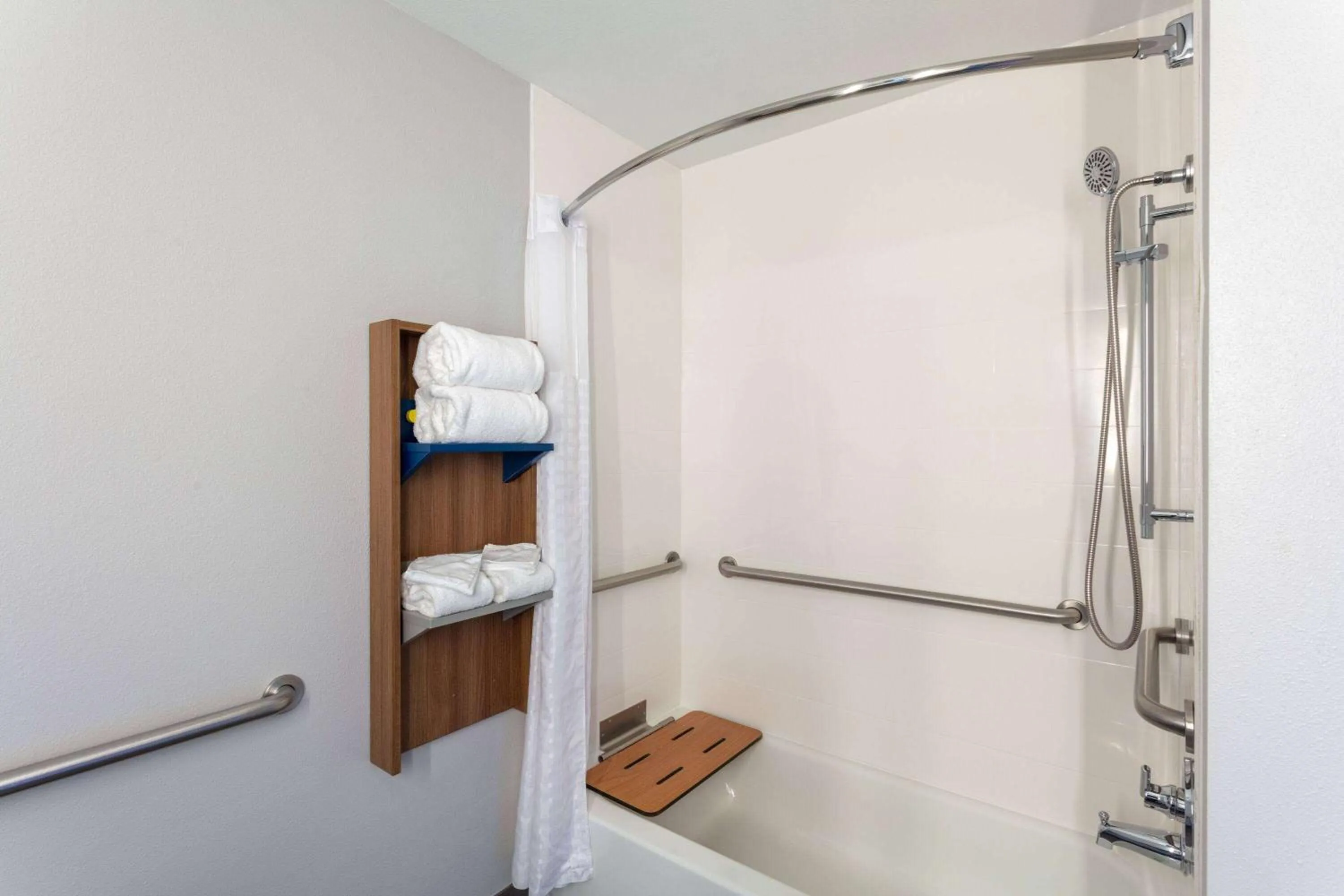 Bathroom in Microtel Inn & Suites by Wyndham Rapid City