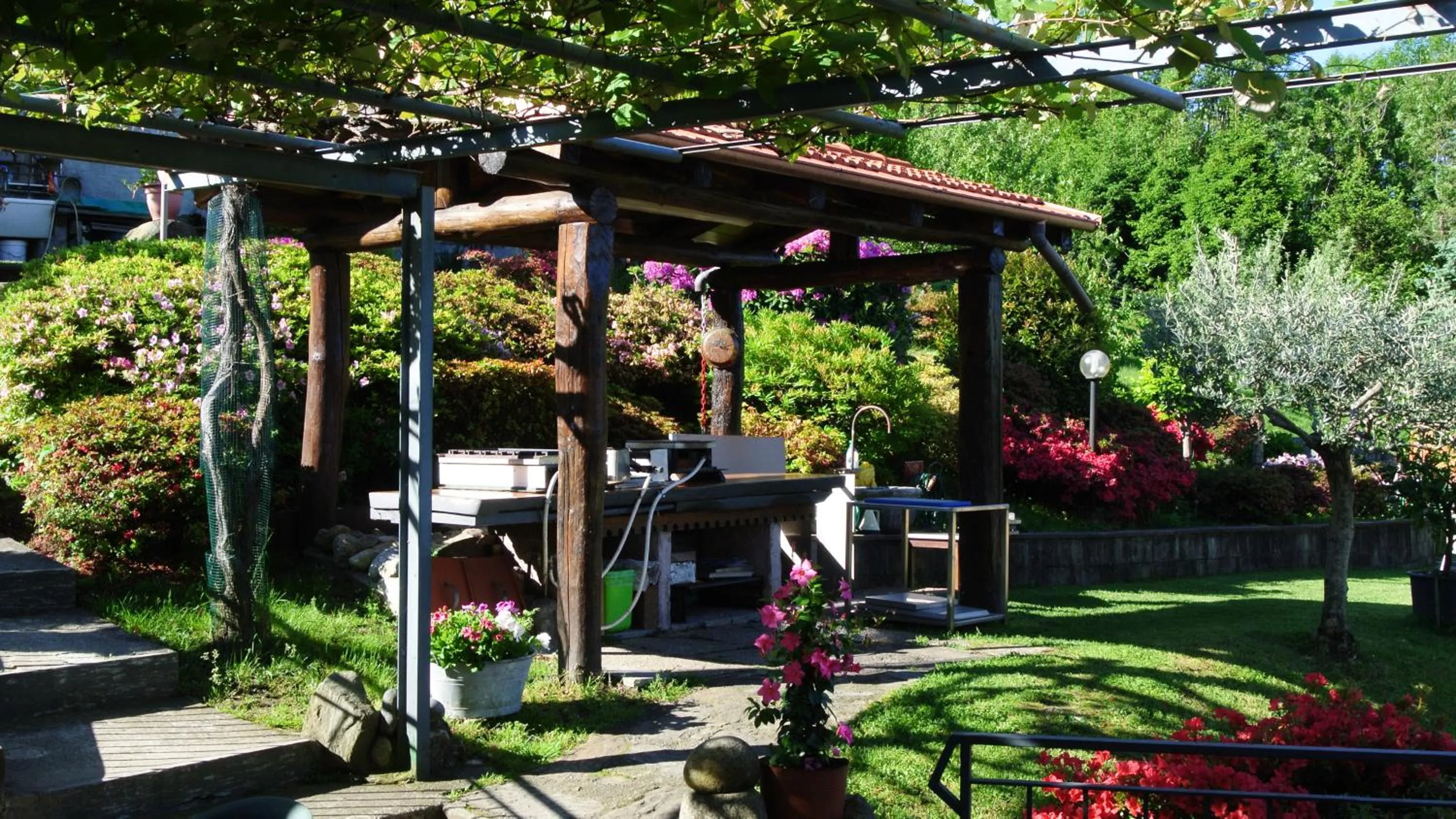 Patio in Al Rost B&B
