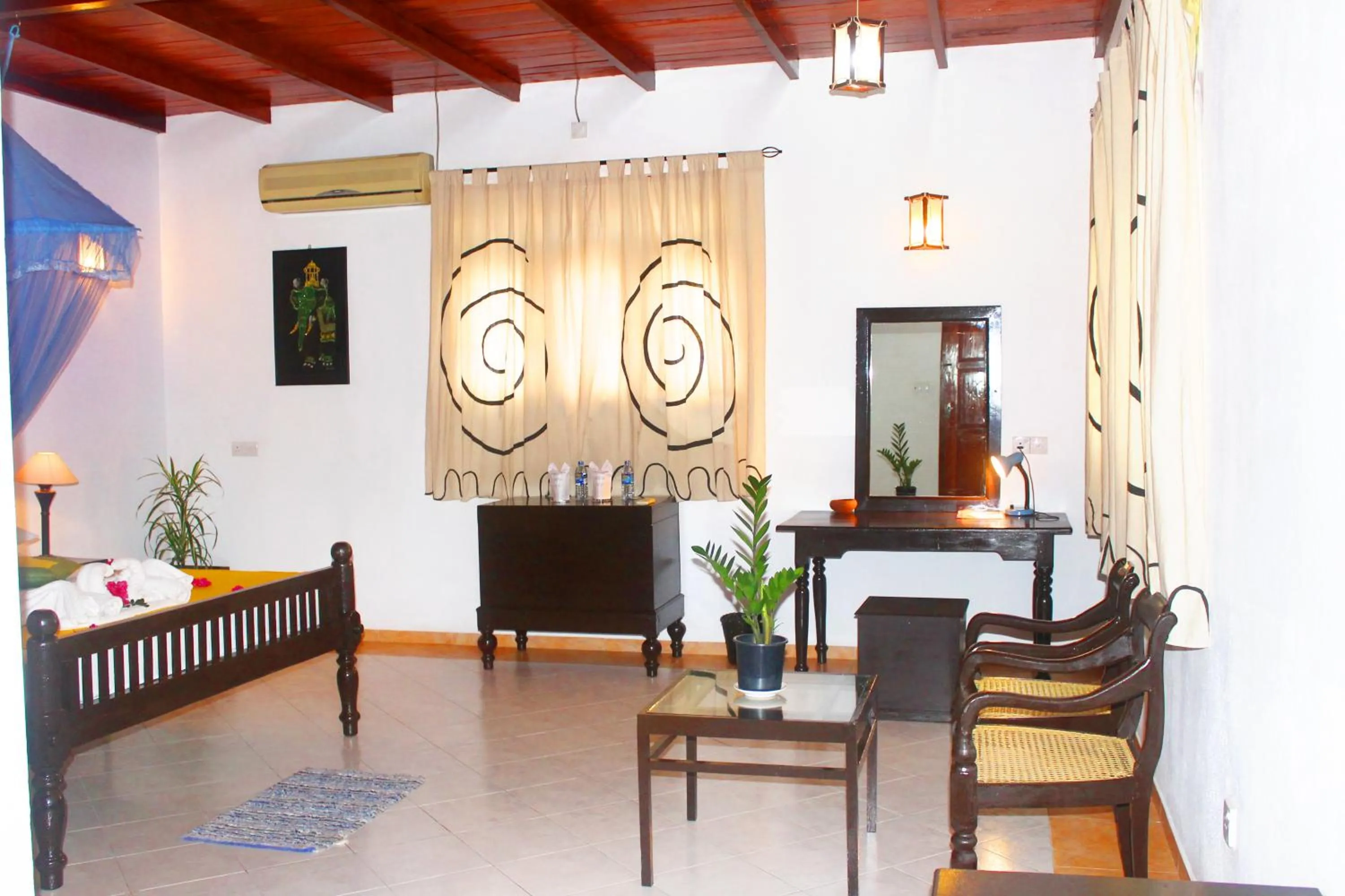 Seating area in Haus Berlin