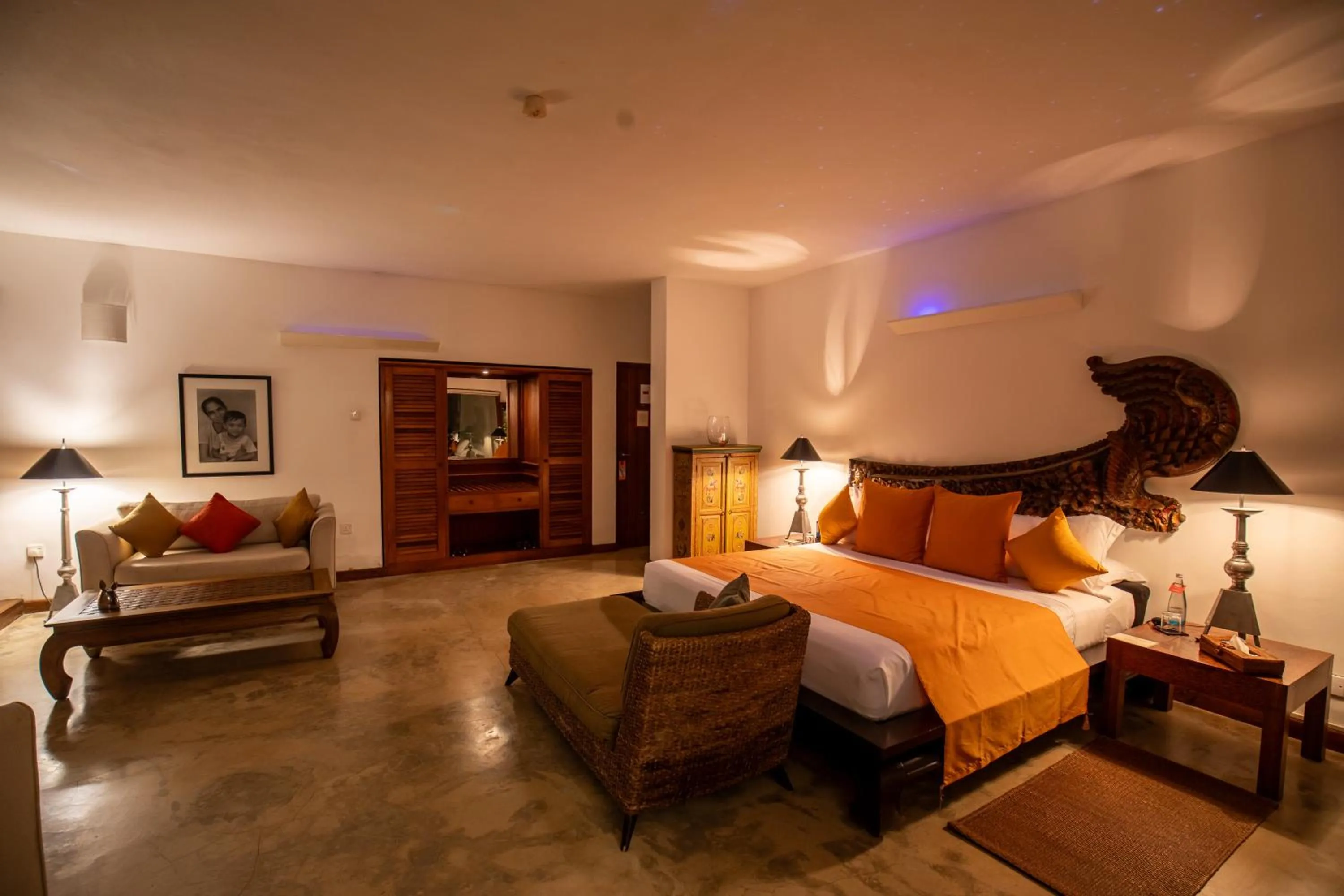 Bed in Aditya Resort