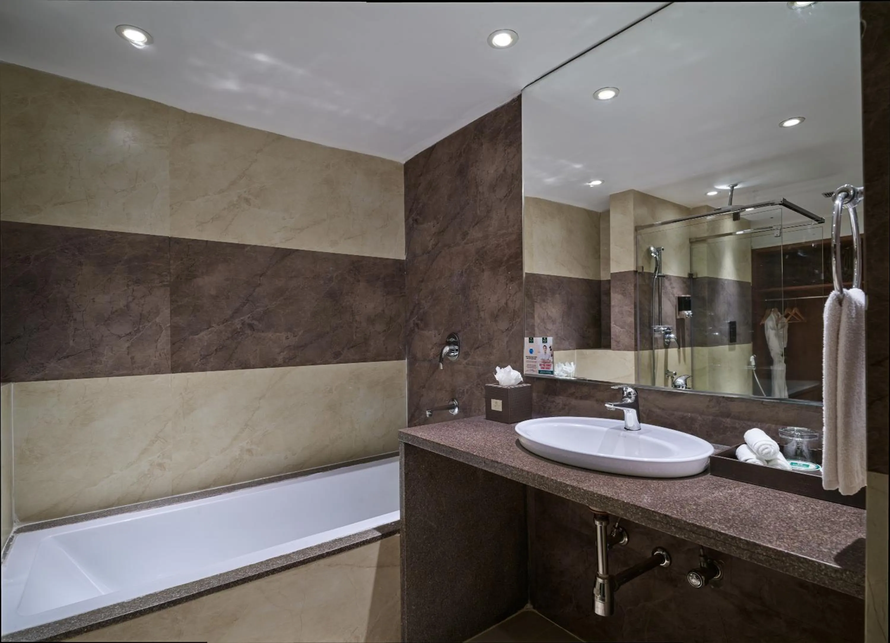 Bathroom in Hotel Swosti Premium Bhubaneswar