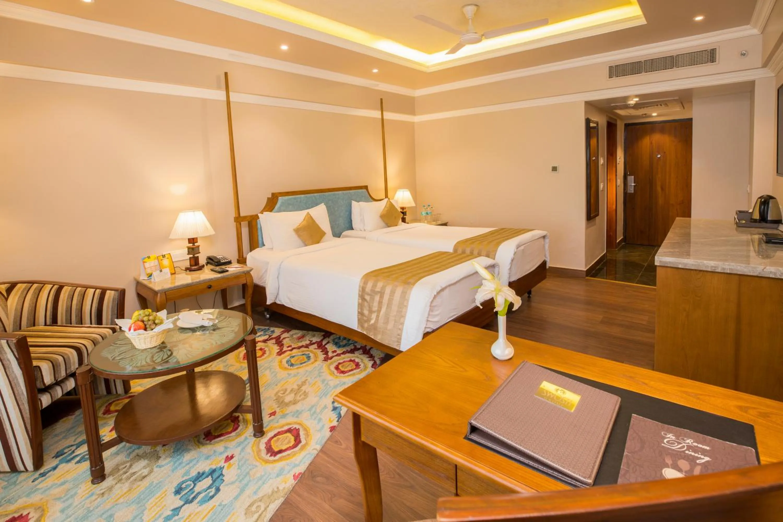 Bed in Hotel Swosti Premium Bhubaneswar