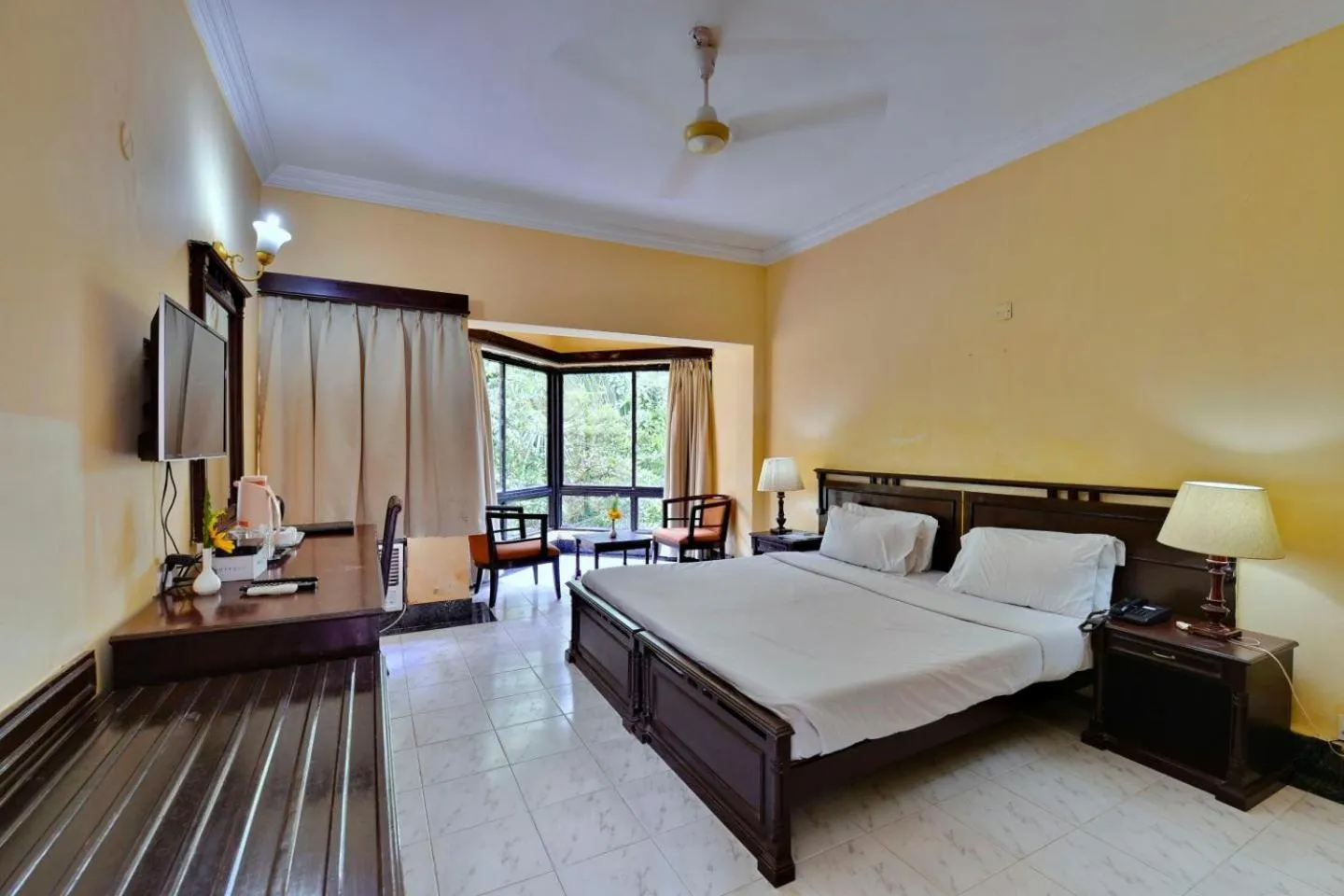 Photo of the whole room, Bed in Swosti Palm Resort Gopalpur