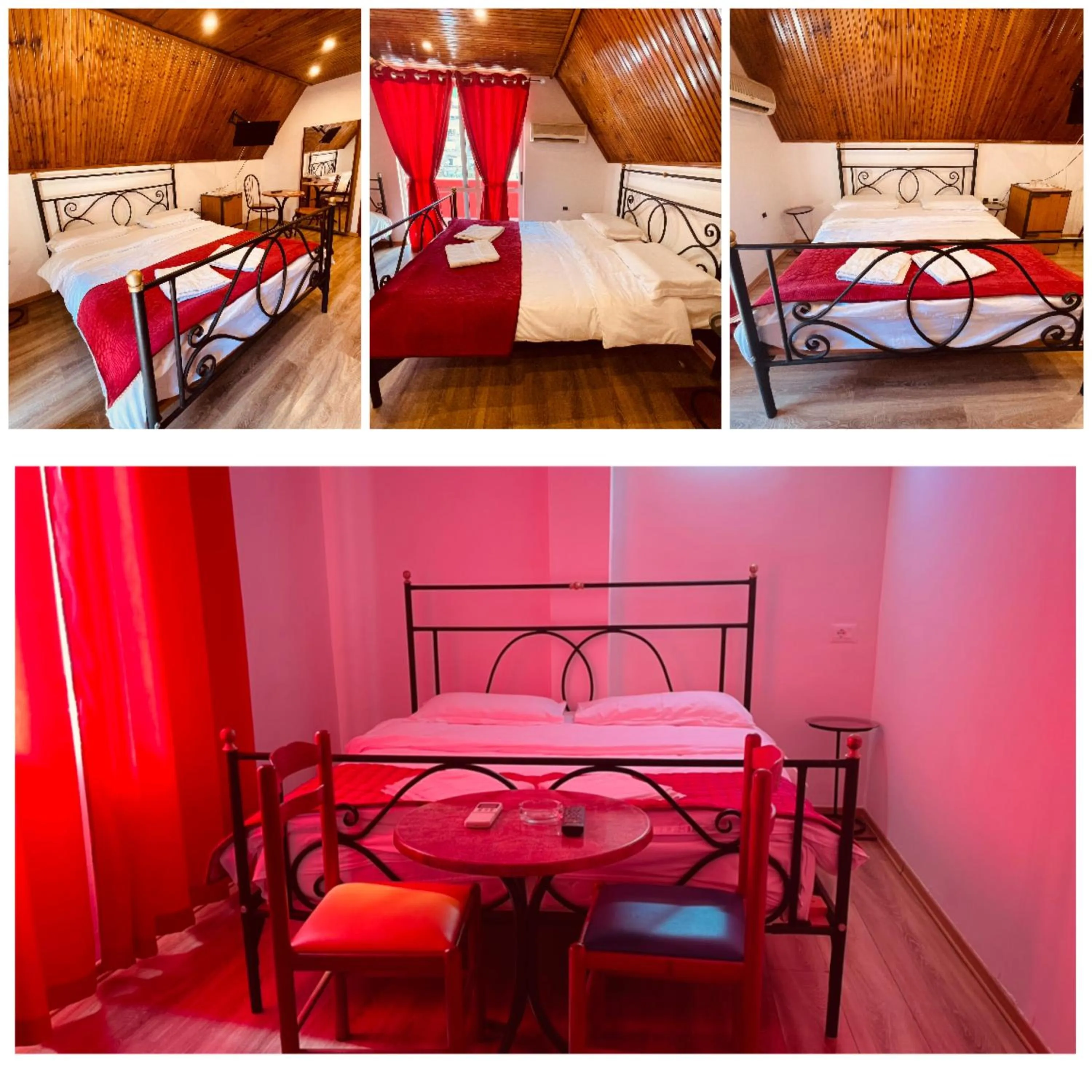 Bedroom, Bed in Hotel Drinos