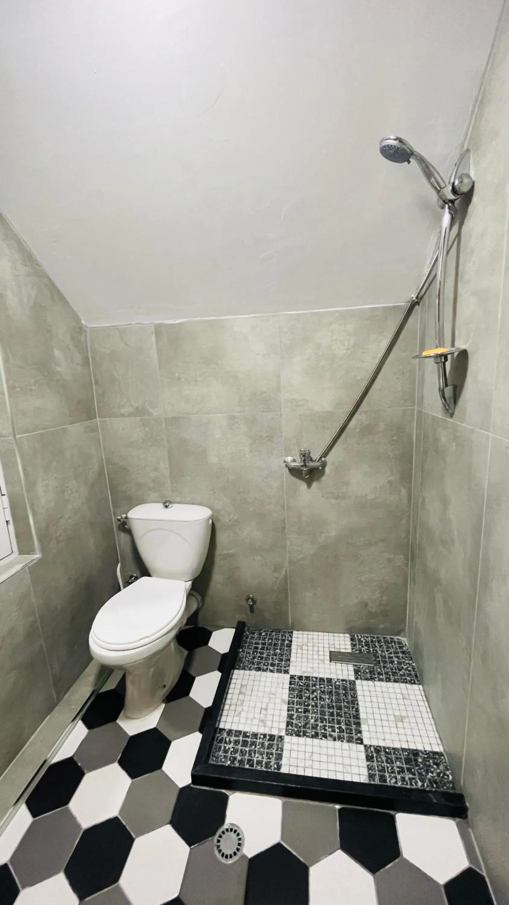 Bathroom in Hotel Drinos