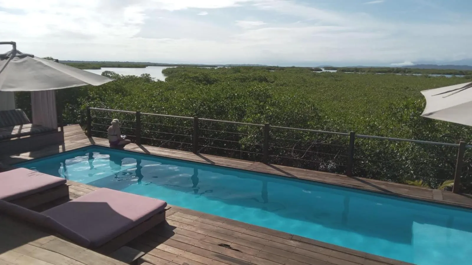 Pool view in Villa F&B
