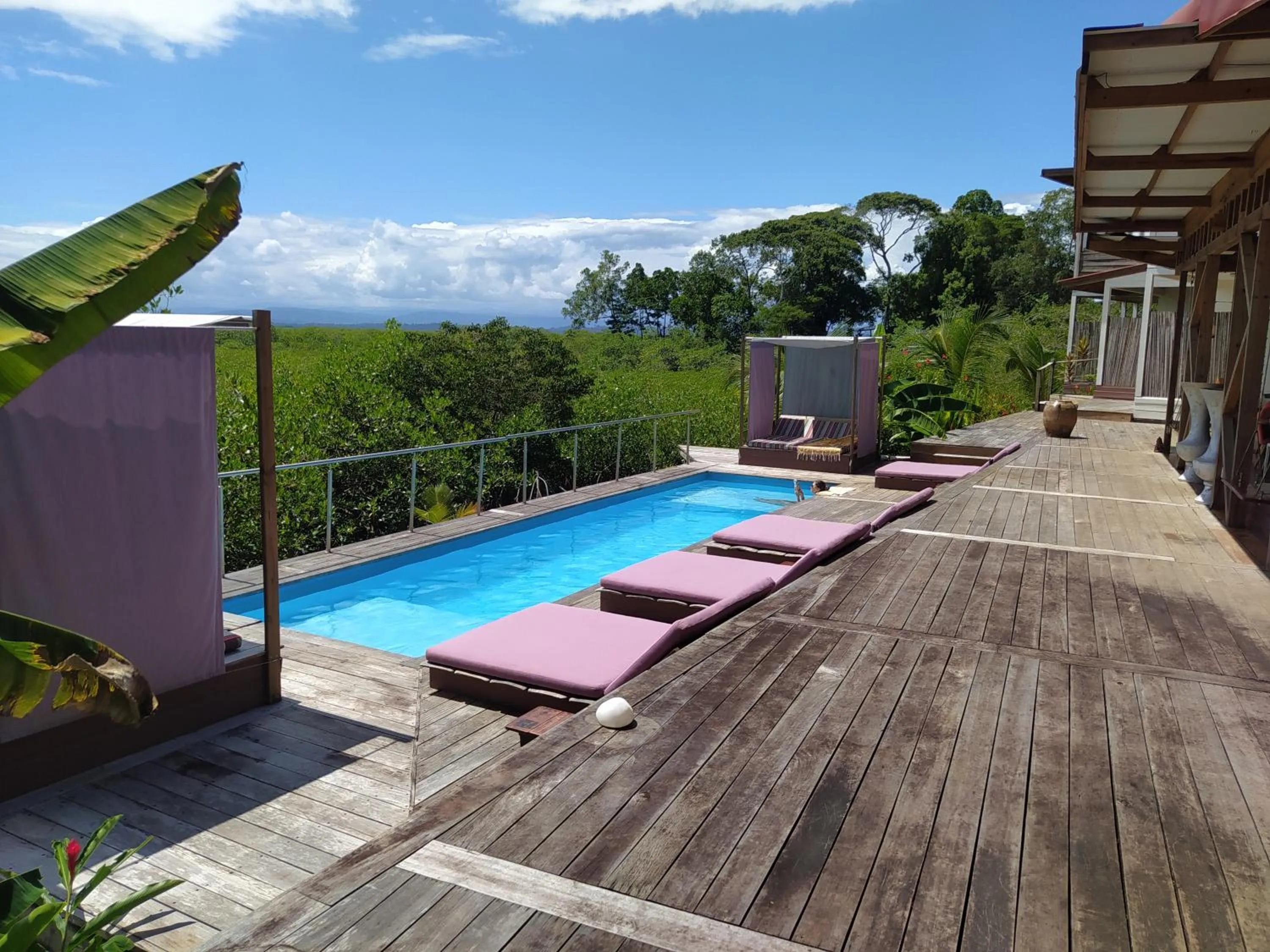 Pool view in Villa F&B