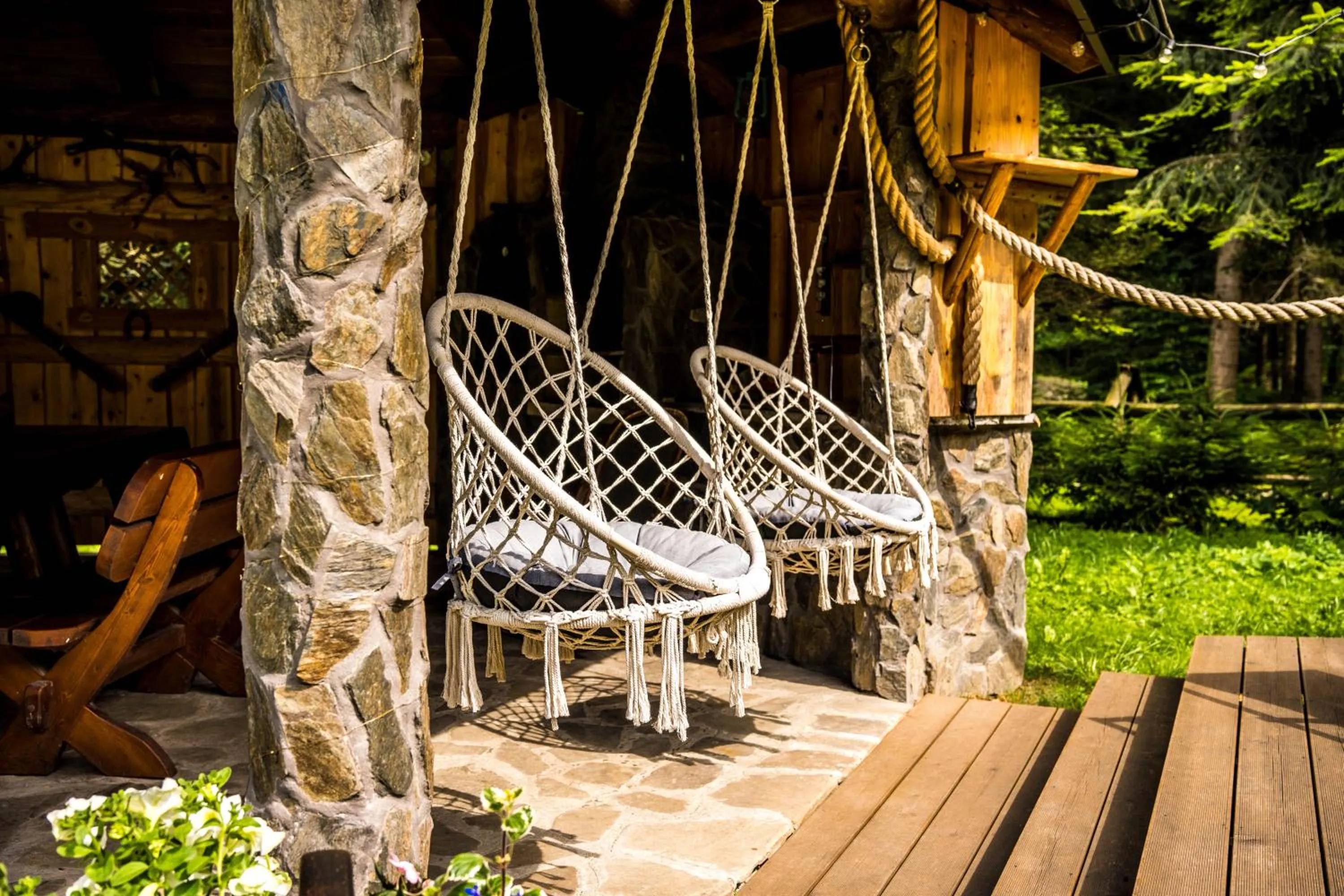 BBQ facilities in Chata "na Końcu" Świata