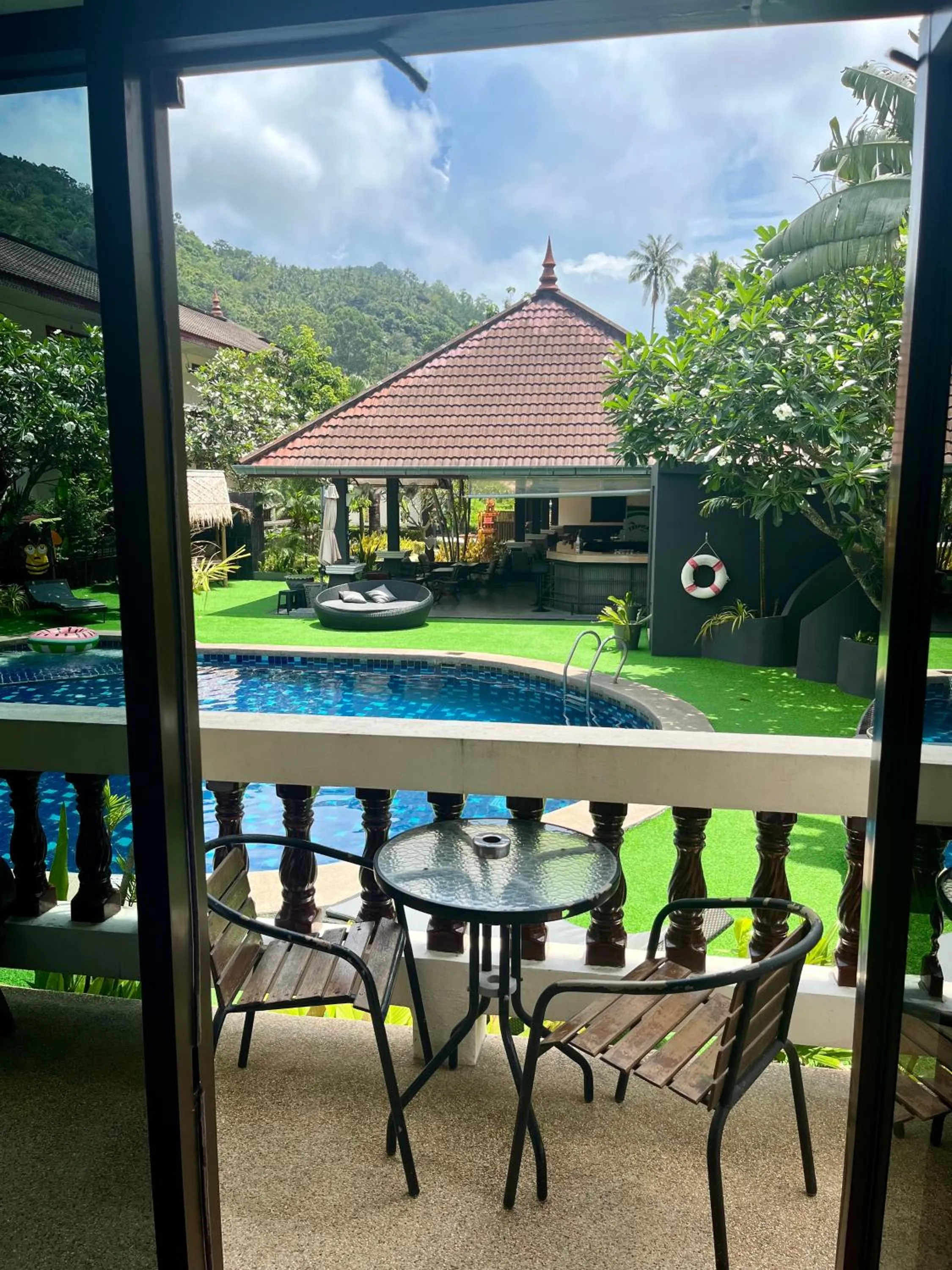 Day in Tropical Palm