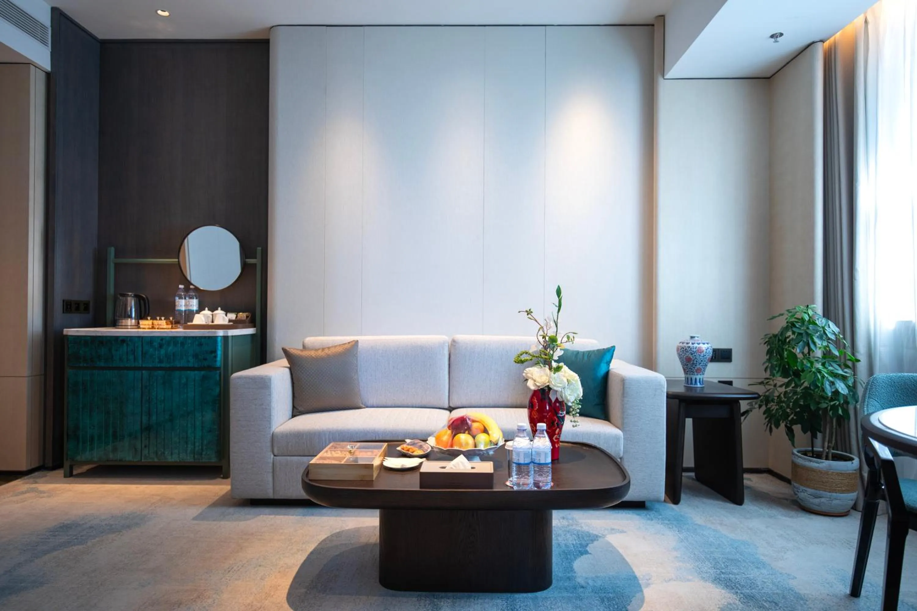 Living room in Beijing Palace Soluxe Hotel Astana