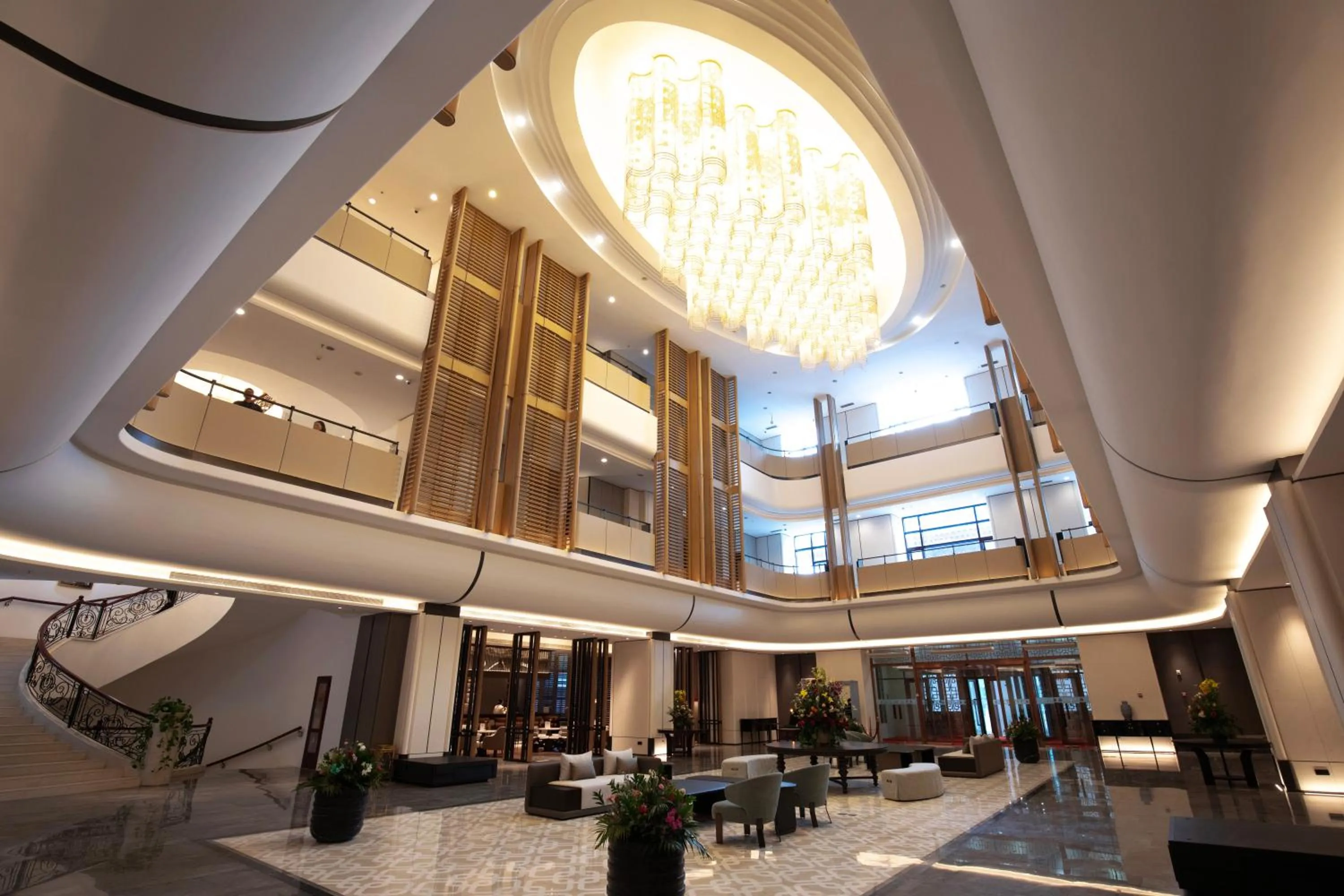 Lobby or reception in Beijing Palace Soluxe Hotel Astana