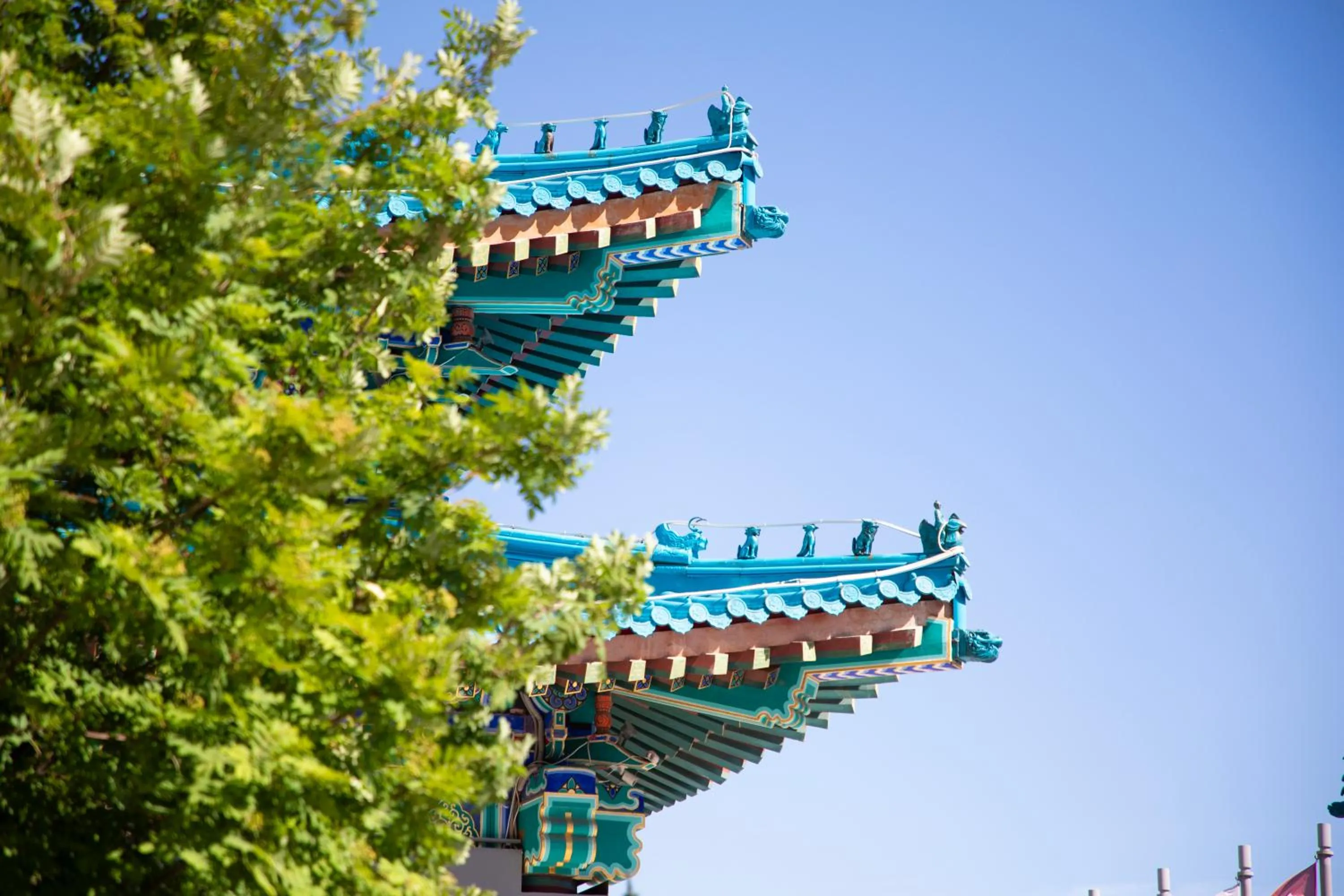 Decorative detail in Beijing Palace Soluxe Hotel Astana