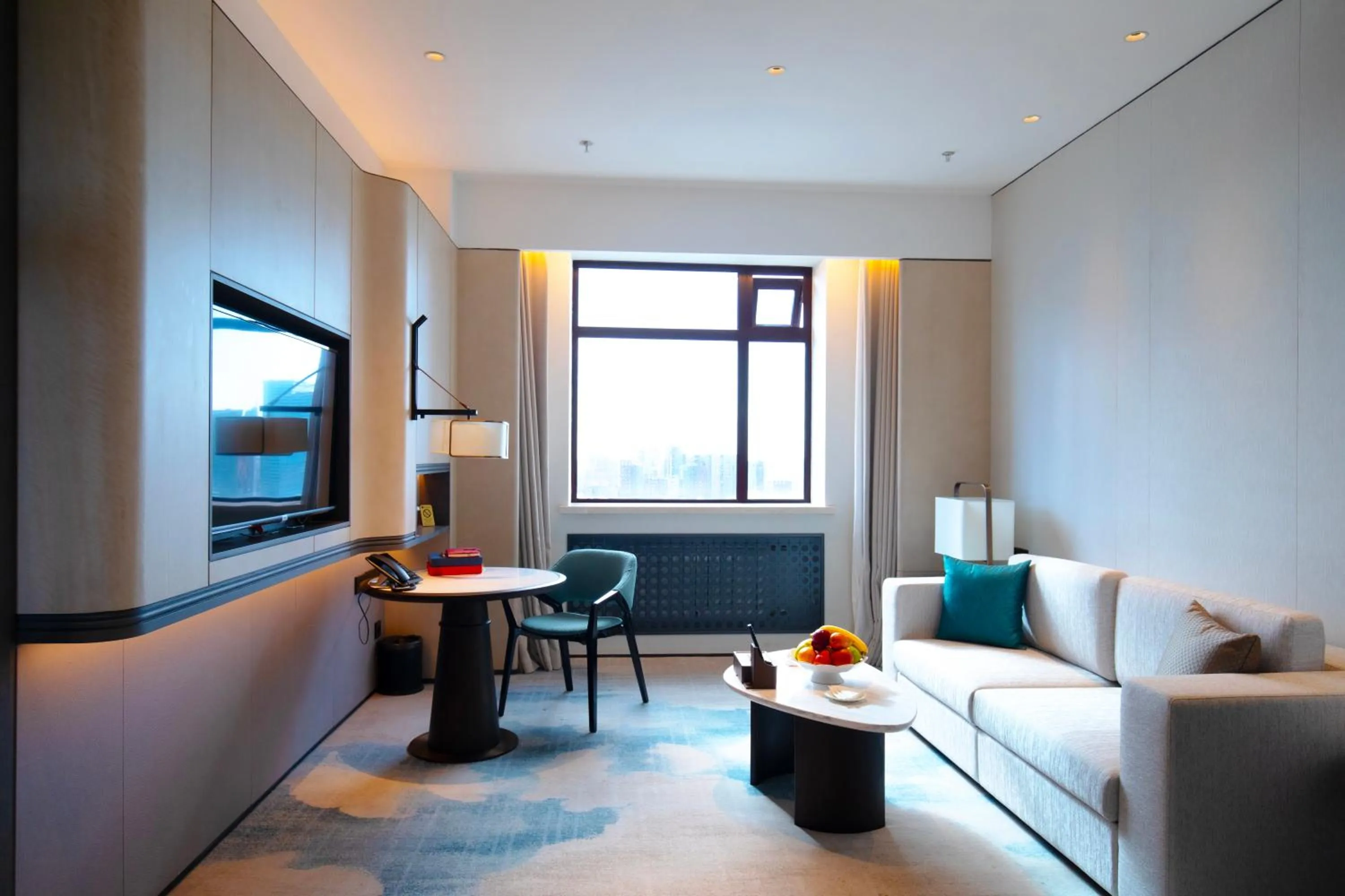 Seating area in Beijing Palace Soluxe Hotel Astana